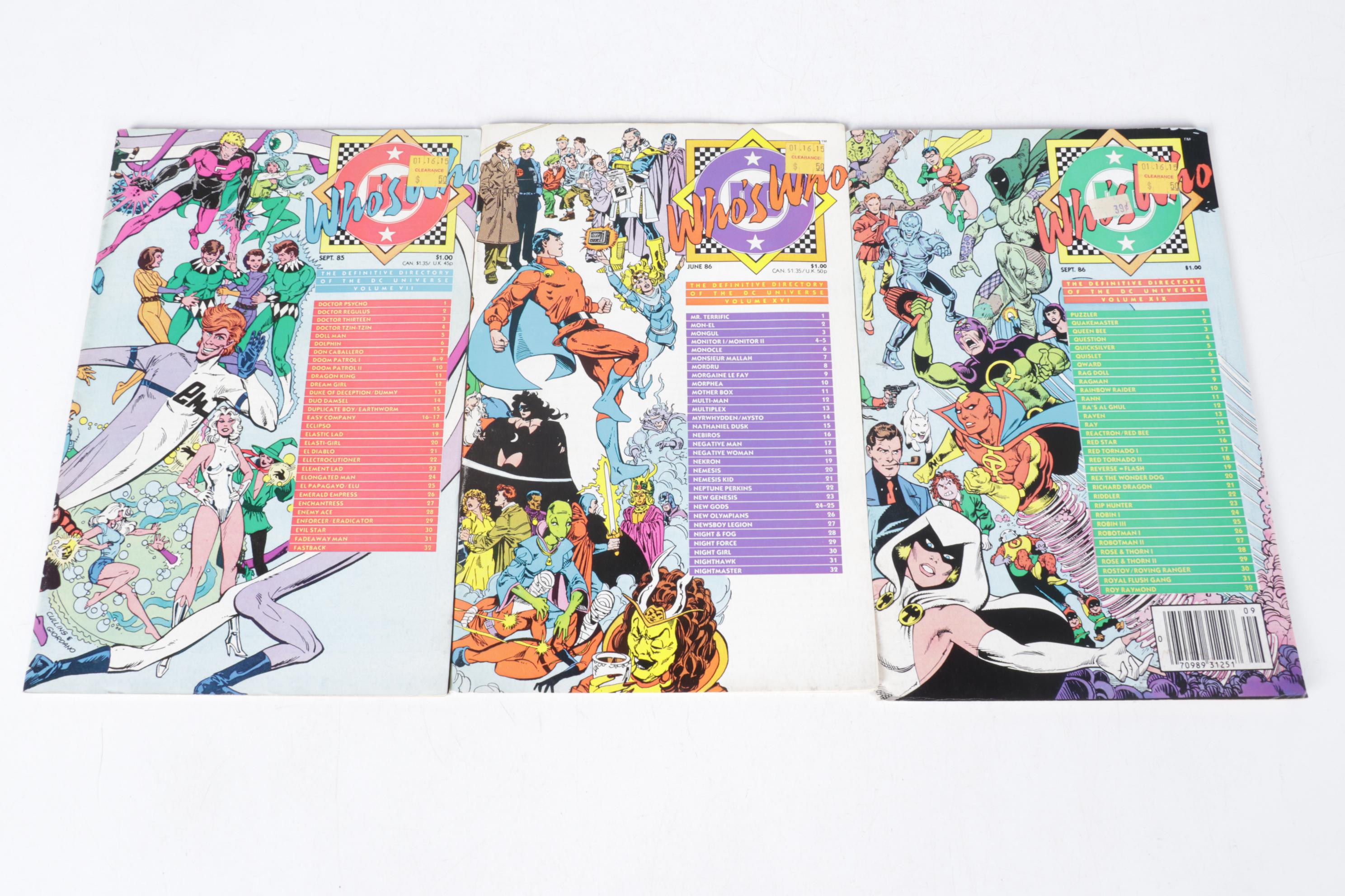 DC Comics Featuring the Justice League, MASK & Other Comic Collections