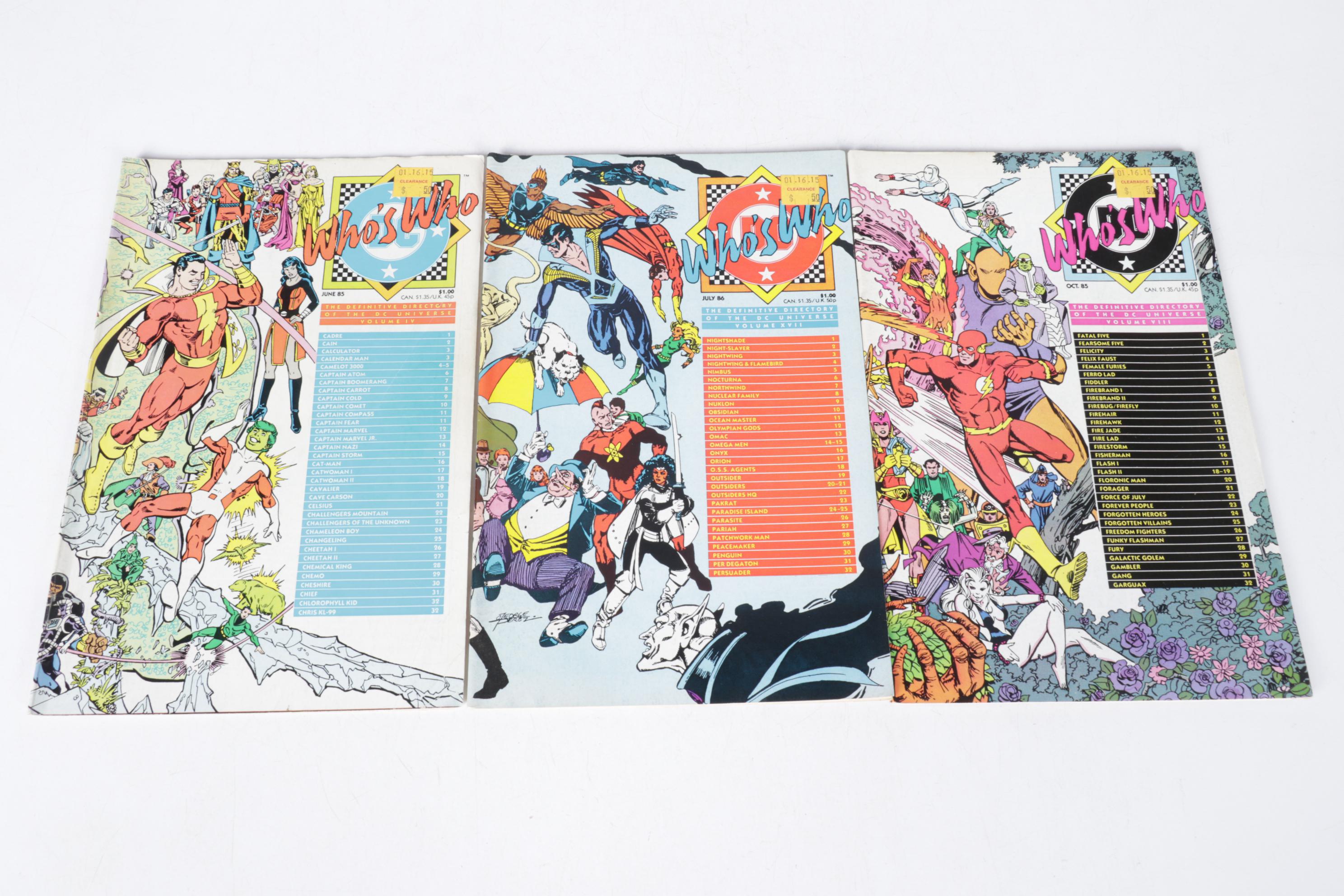 DC Comics Featuring the Justice League, MASK & Other Comic Collections