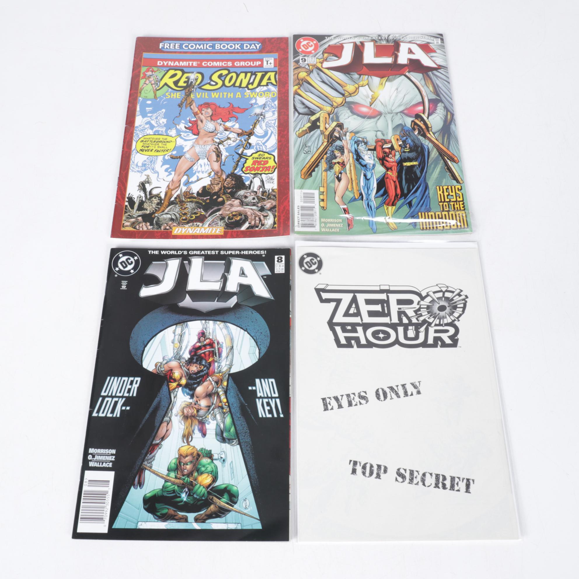 DC Comics Featuring the Justice League, MASK & Other Comic Collections