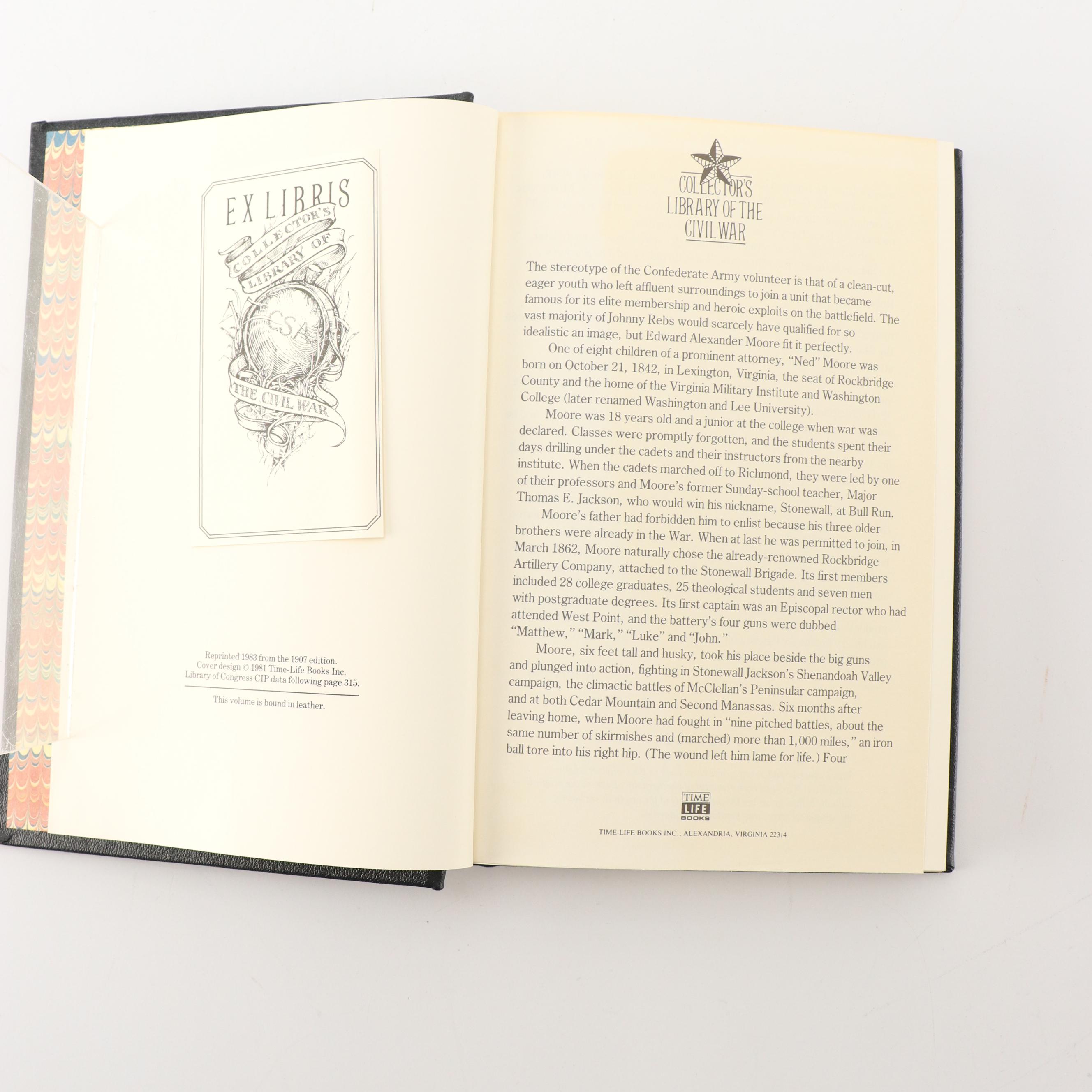 Time-Life "Collector's Library of the Civil War" Sixteen-Volume Set