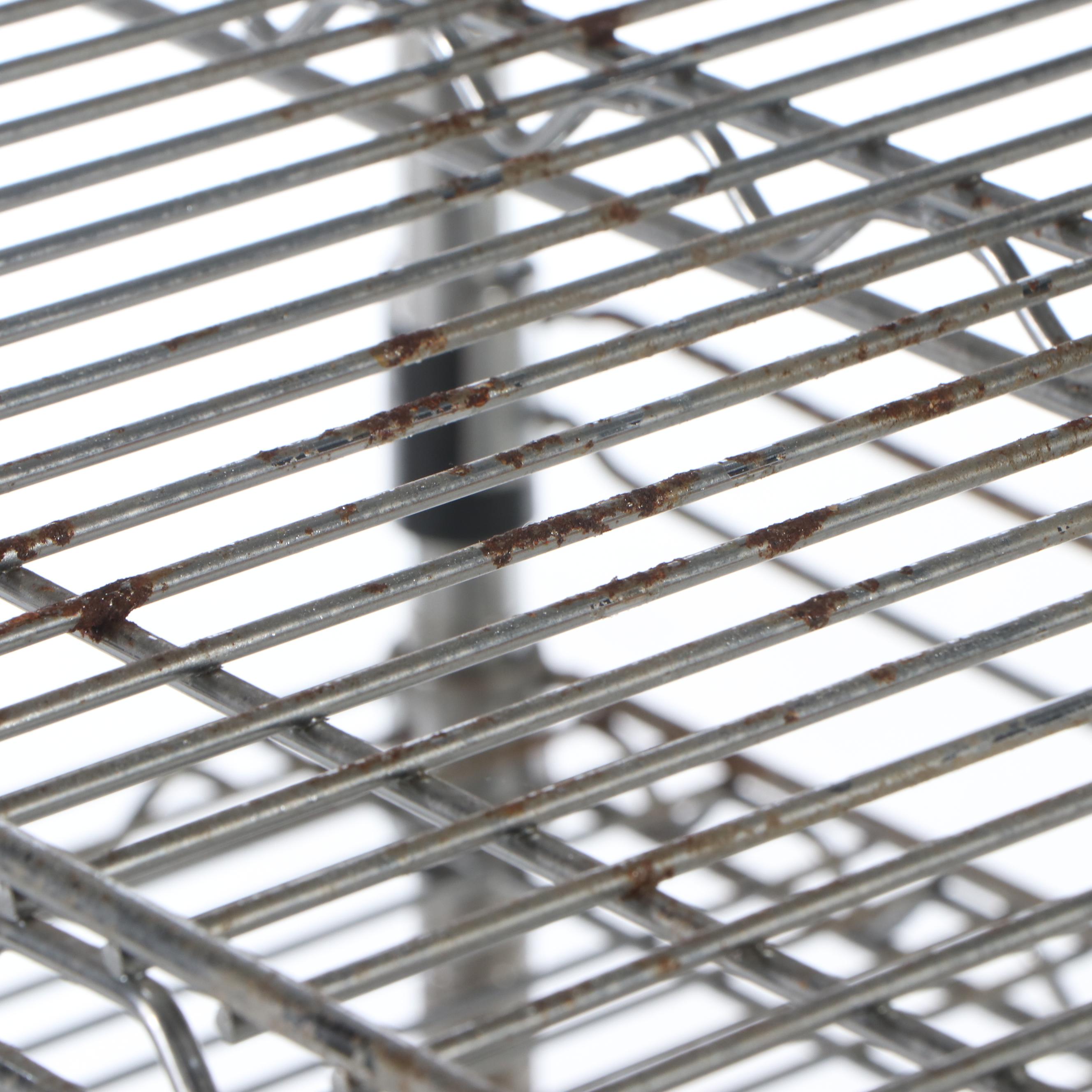 Two Seville Classics Inc. Metal Rolling Racks