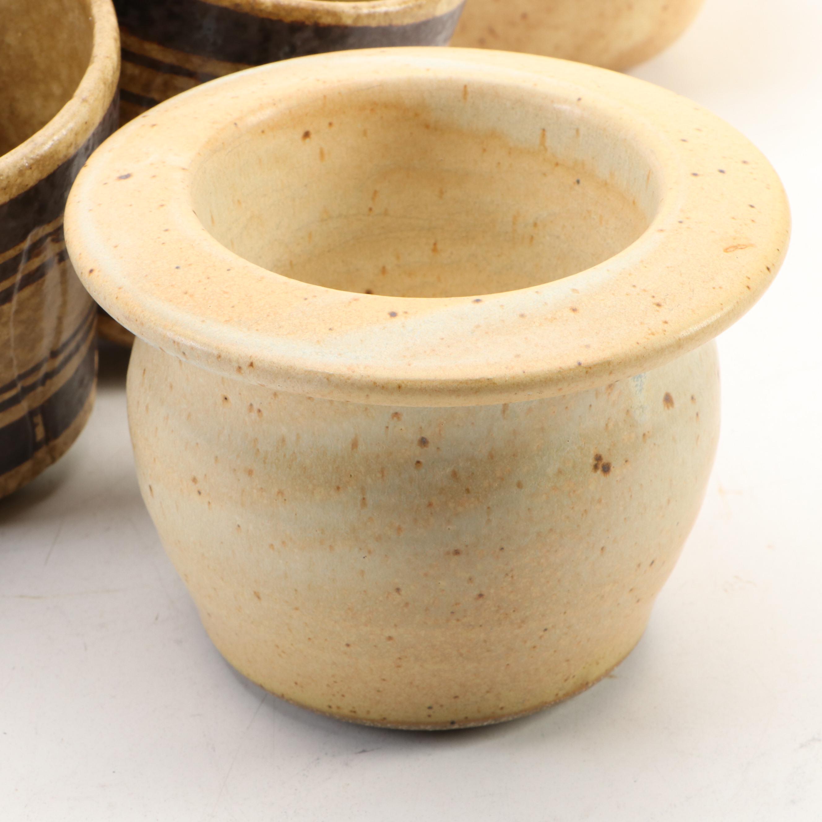 Pottery Craft, Tom's Thumb with Other Cups, Vases, Bowl and More