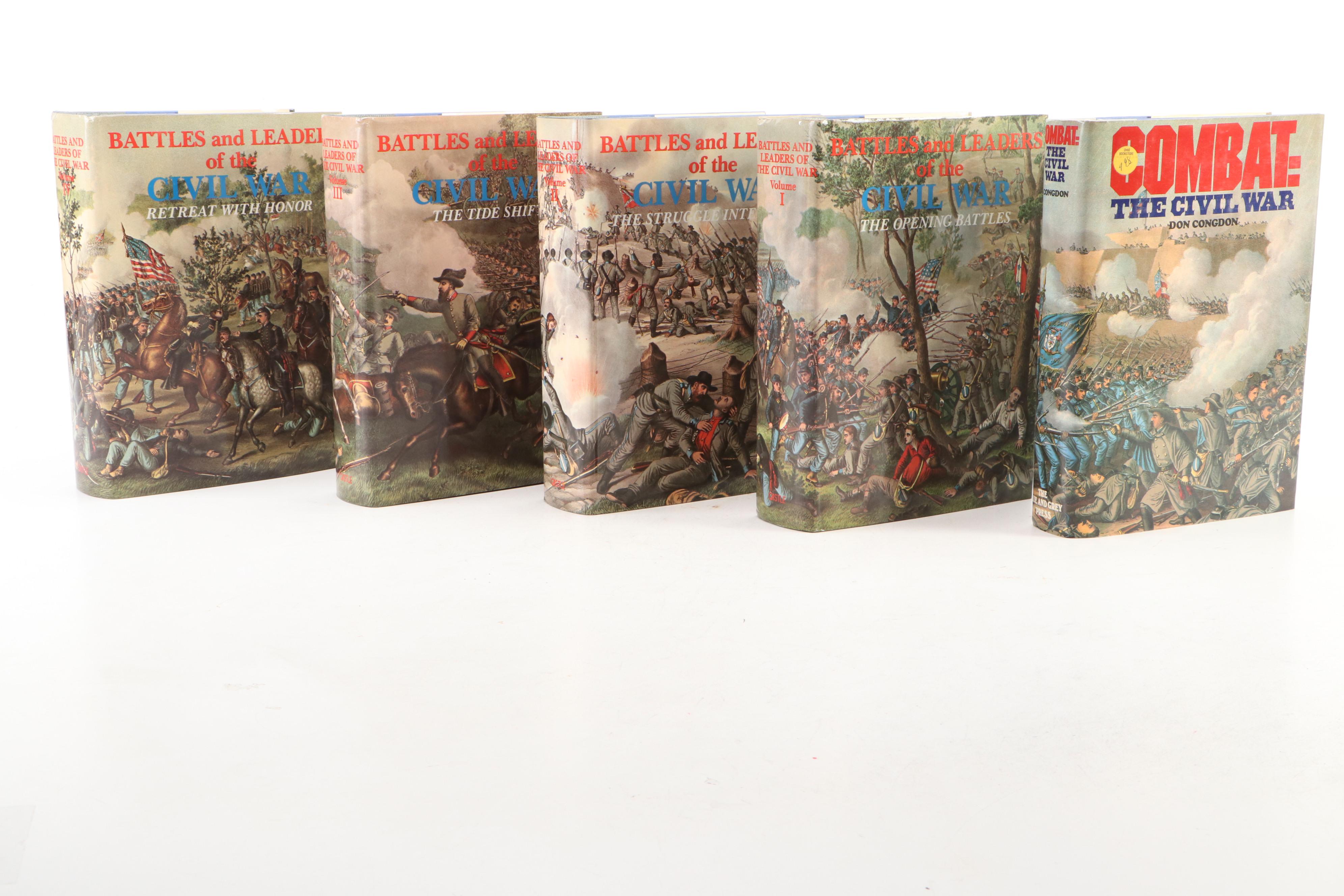 "Battles and Leaders of the Civil War" Set with "Combat" by Don Congdon