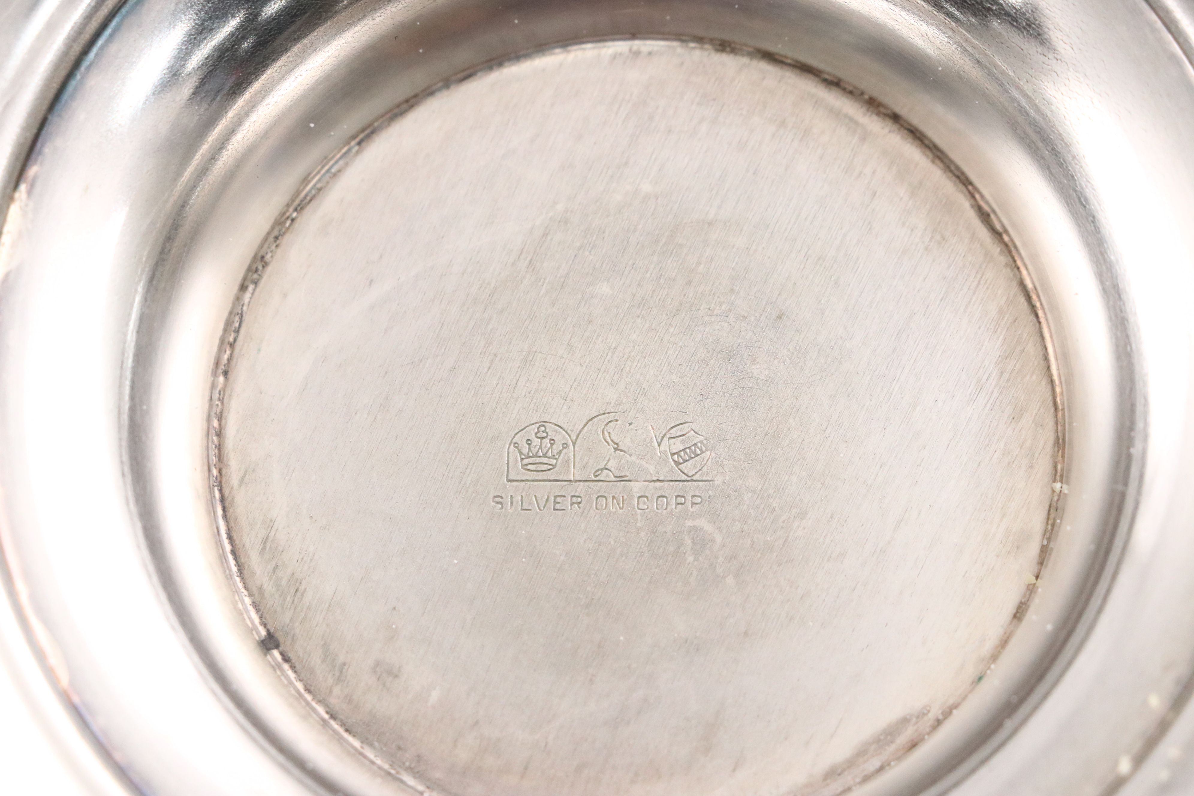 Rogers Silver Plate Serving Tray with Other Coffee and Teapots, Mid–Late 20th C.