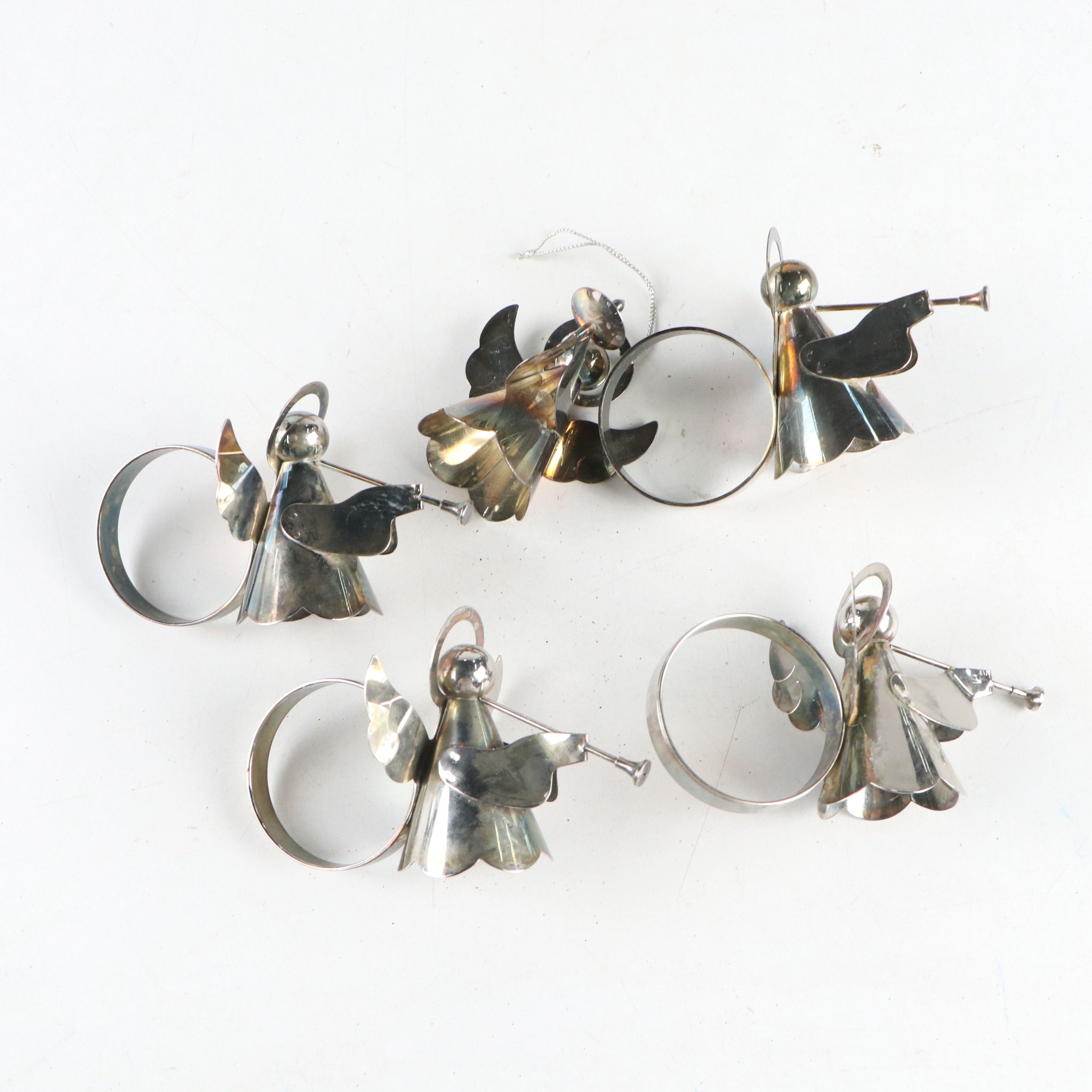 Silver Plate Angel Napkin Rings, Del Mar Beeswax Candles and More Seasonal Décor