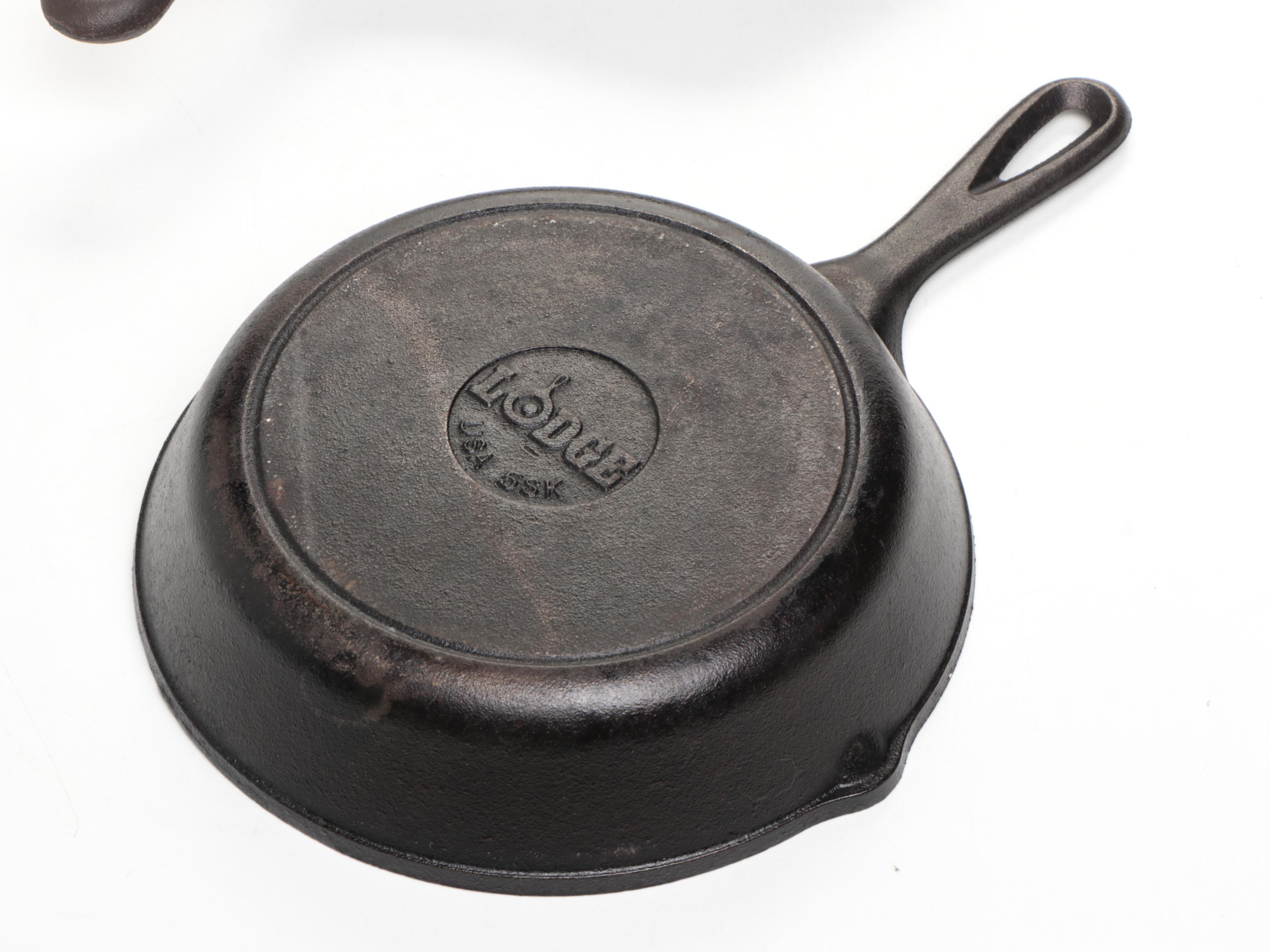 Lodge Cast Iron Grill Pan and Pans