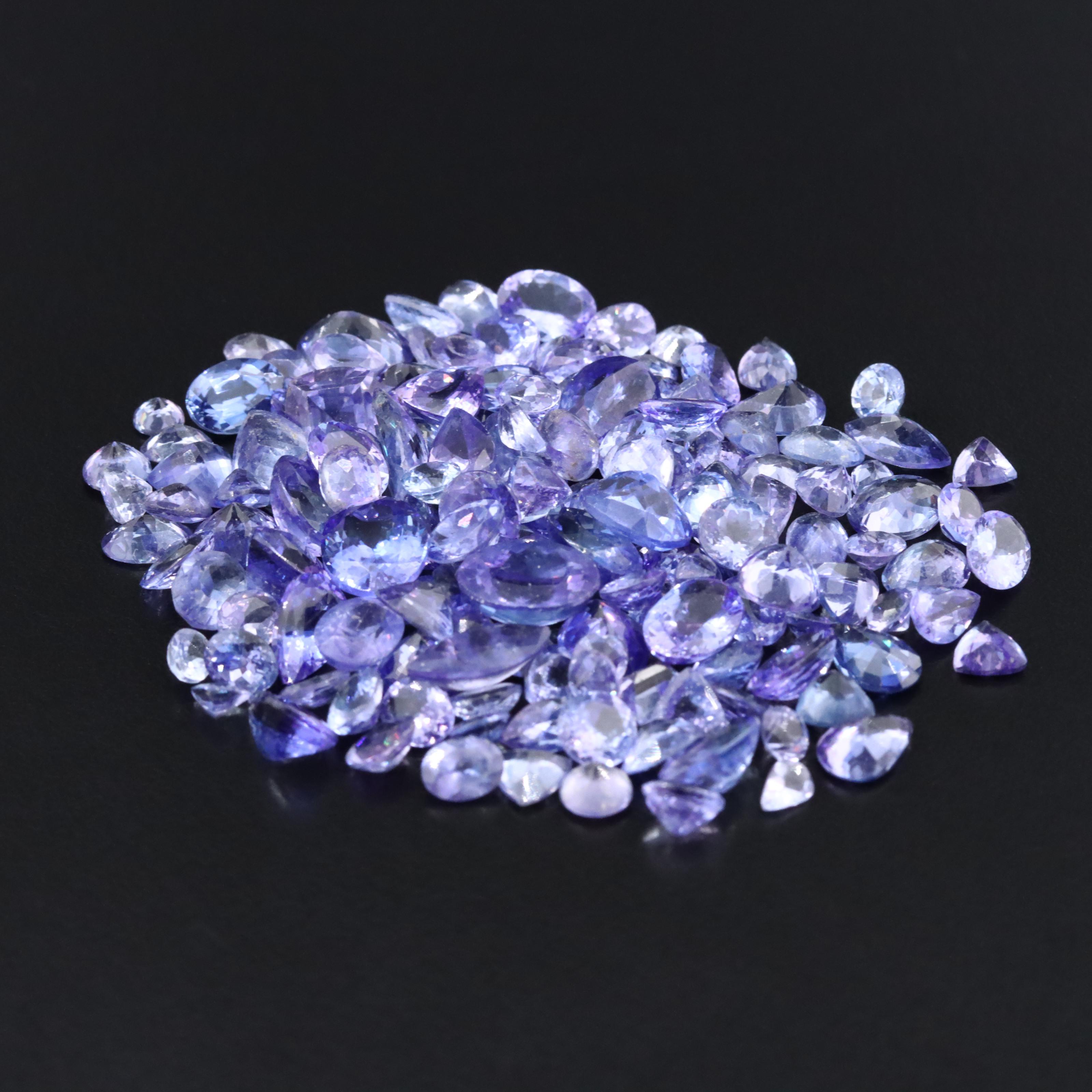 Loose 88.02 CTW Tanzanites