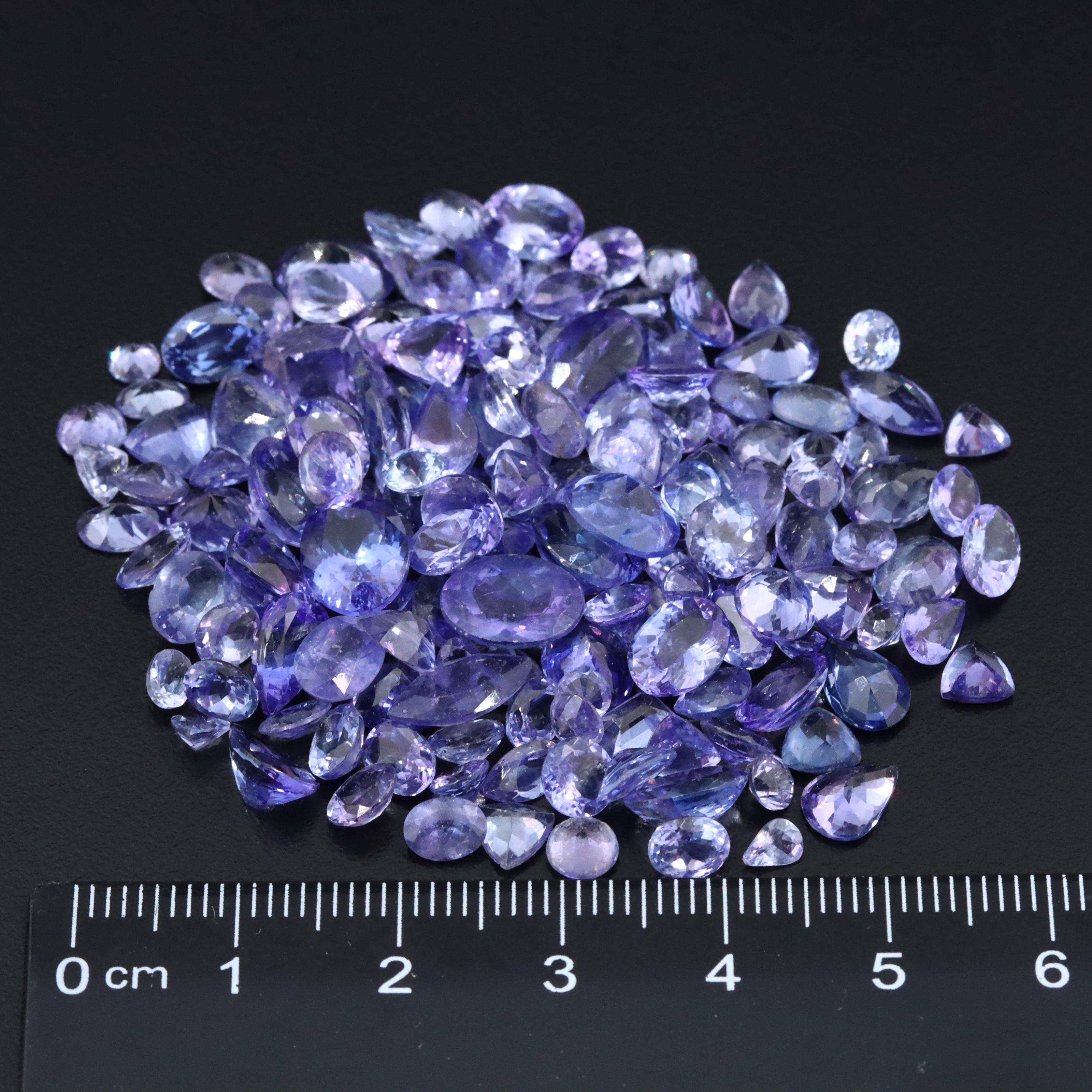 Loose 88.02 CTW Tanzanites