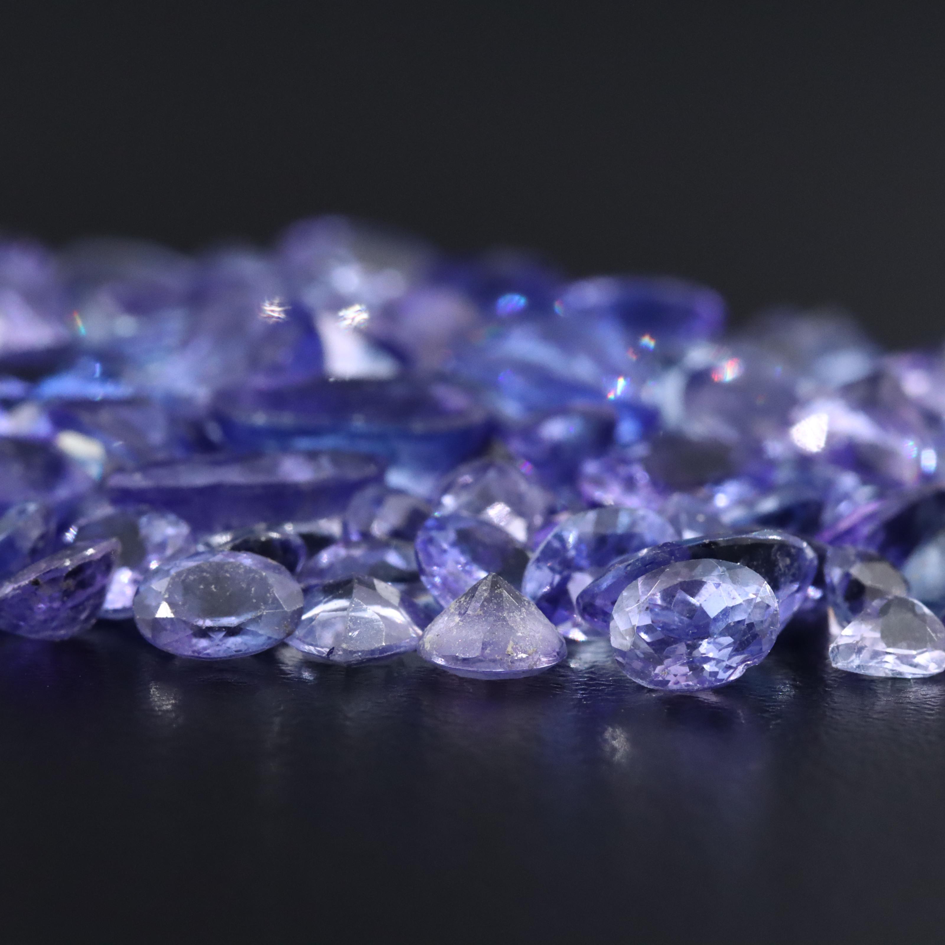 Loose 88.02 CTW Tanzanites