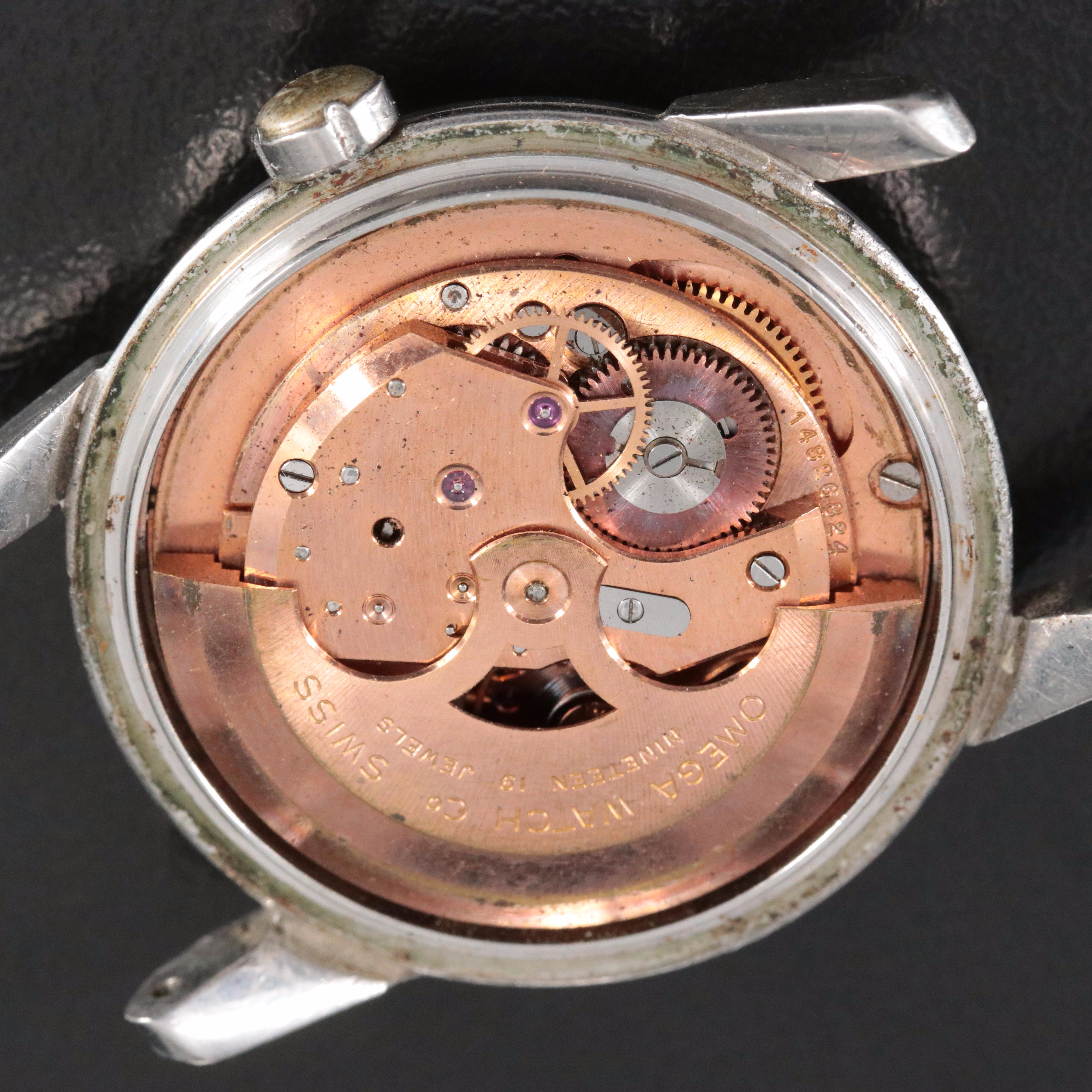 Vintage Omega Seamaster Stainless Steel Automatic Watch