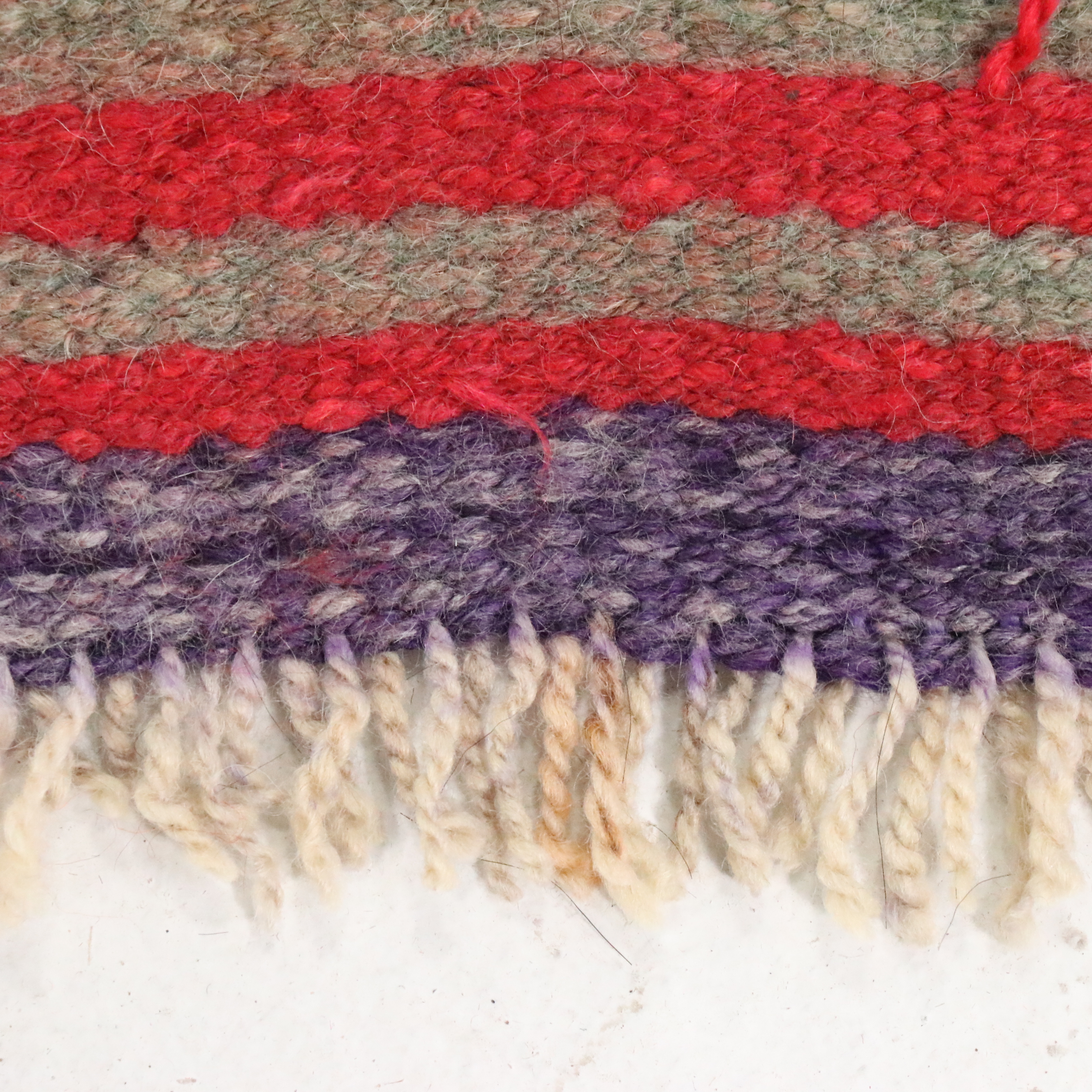 3' x 10'11 Hand-Knotted Moroccan Berber Carpet Runner