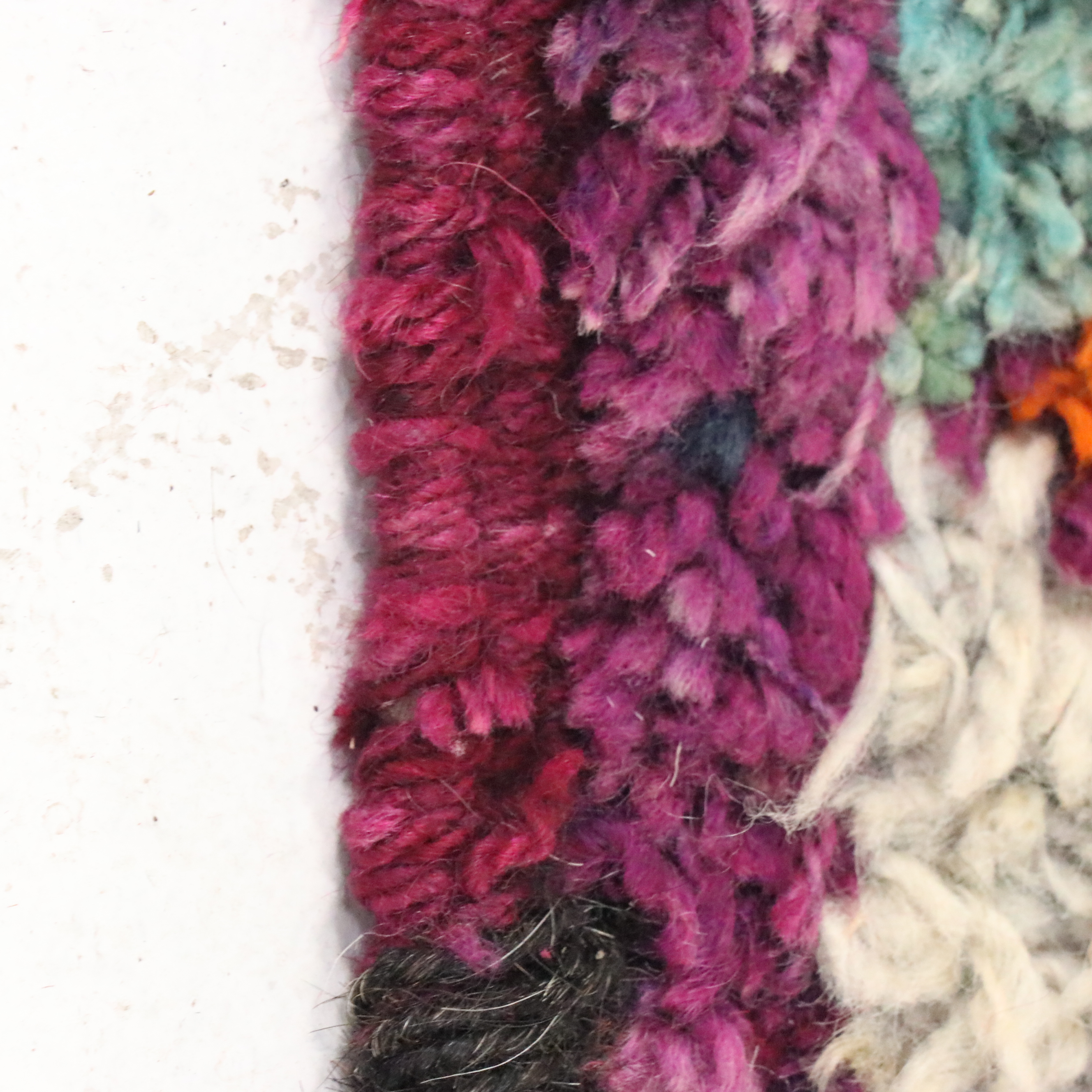 3' x 10'11 Hand-Knotted Moroccan Berber Carpet Runner