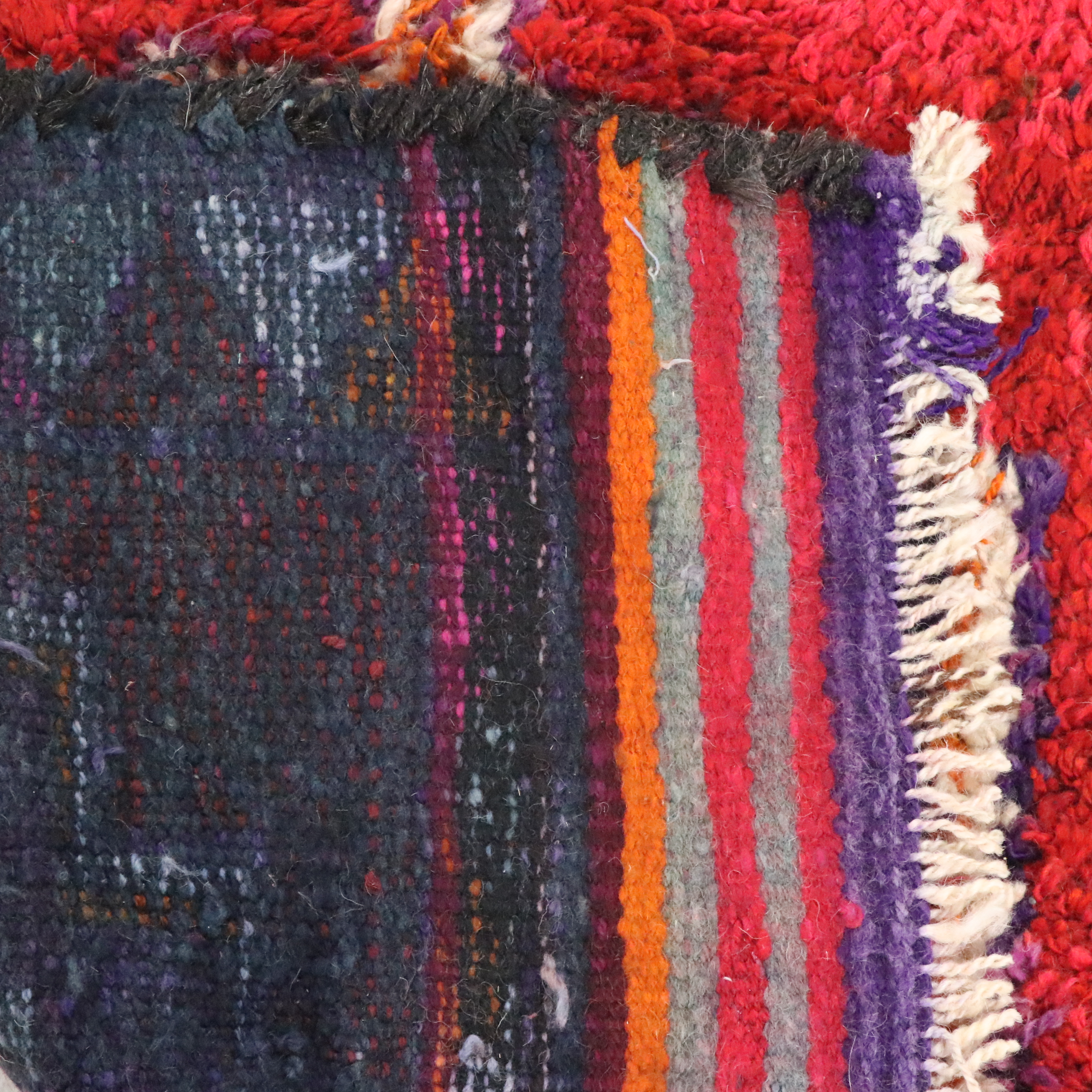 3' x 10'11 Hand-Knotted Moroccan Berber Carpet Runner