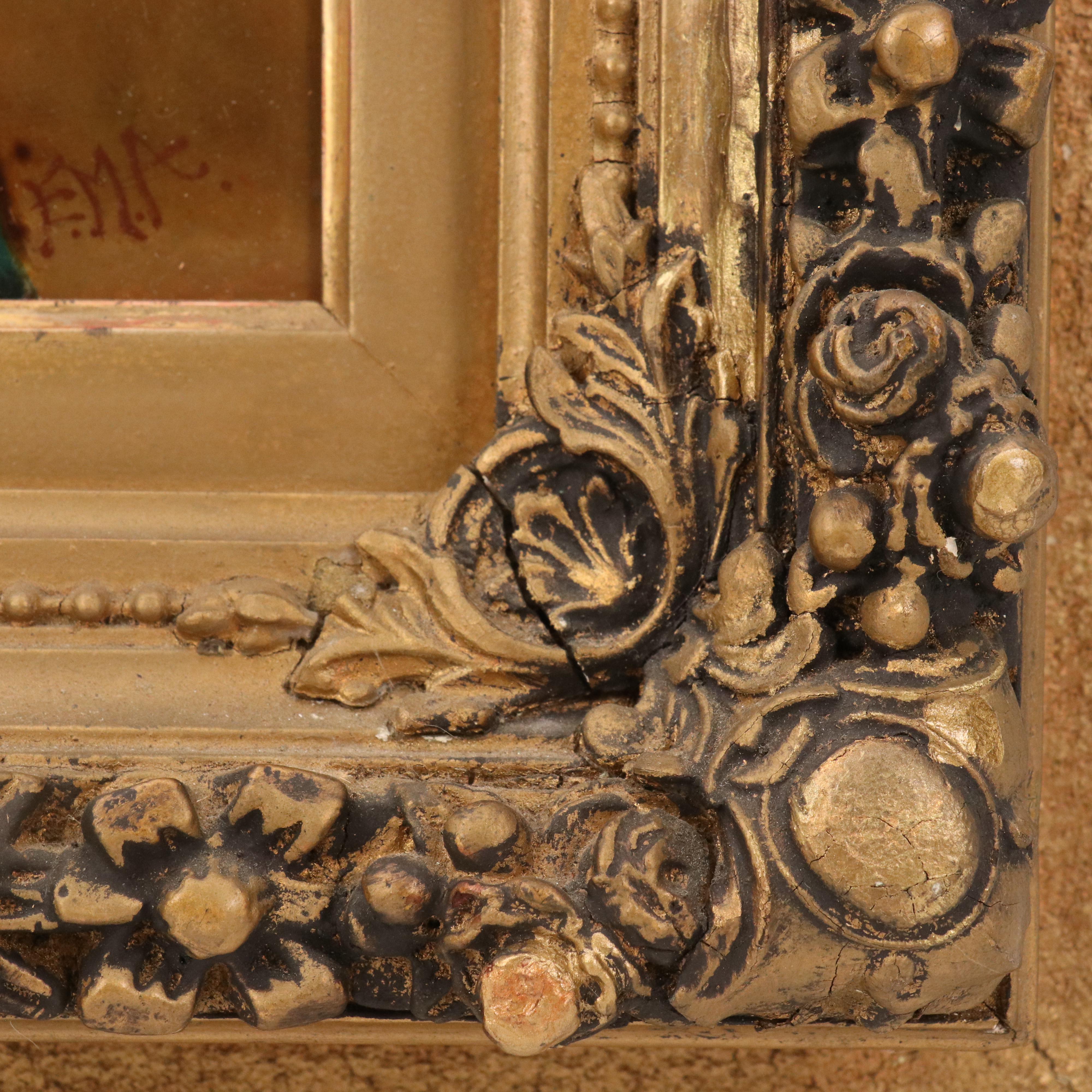 Portrait Oil Painting of Seated Woman