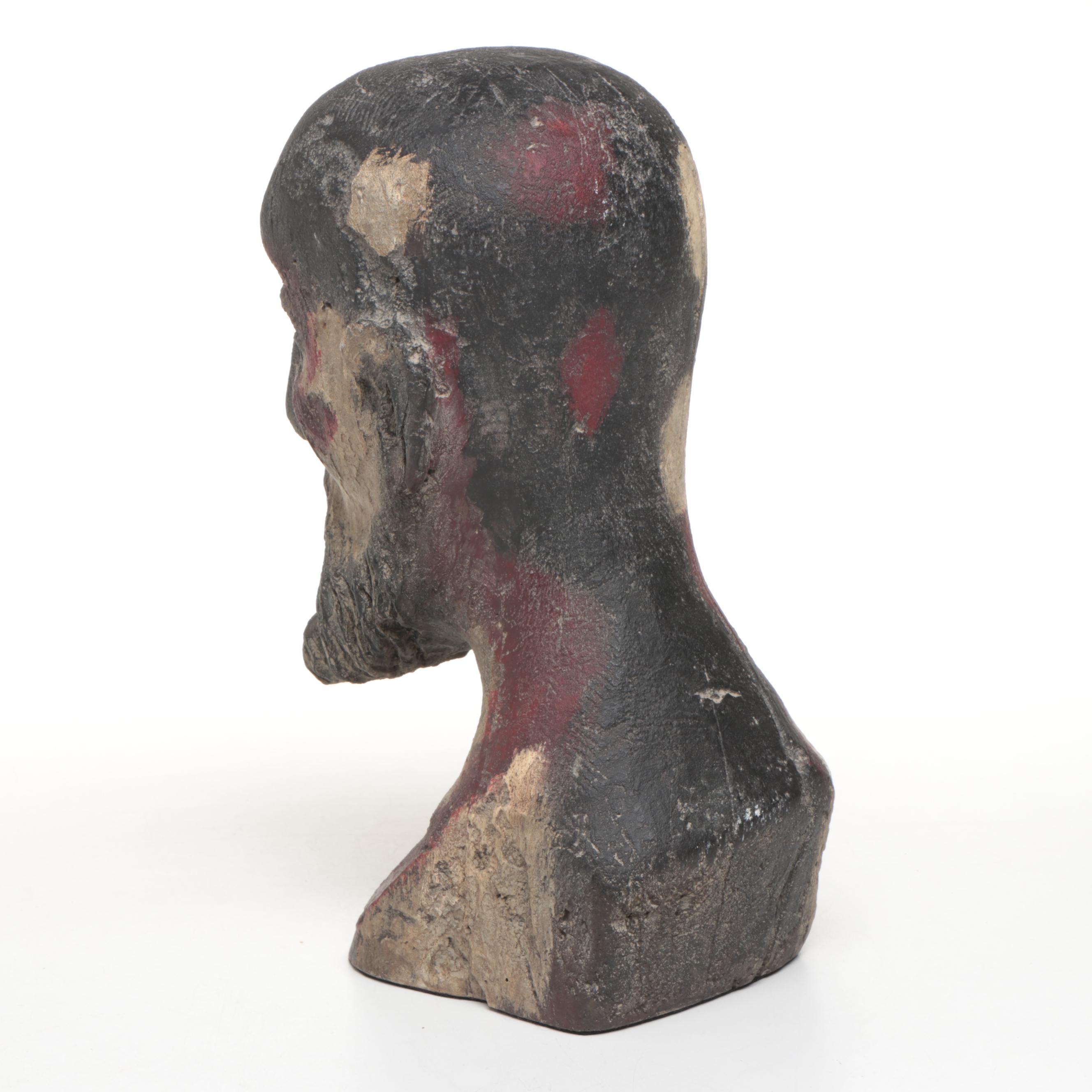 Nettle Creek Gallery Cast Plaster Santos Style Bust