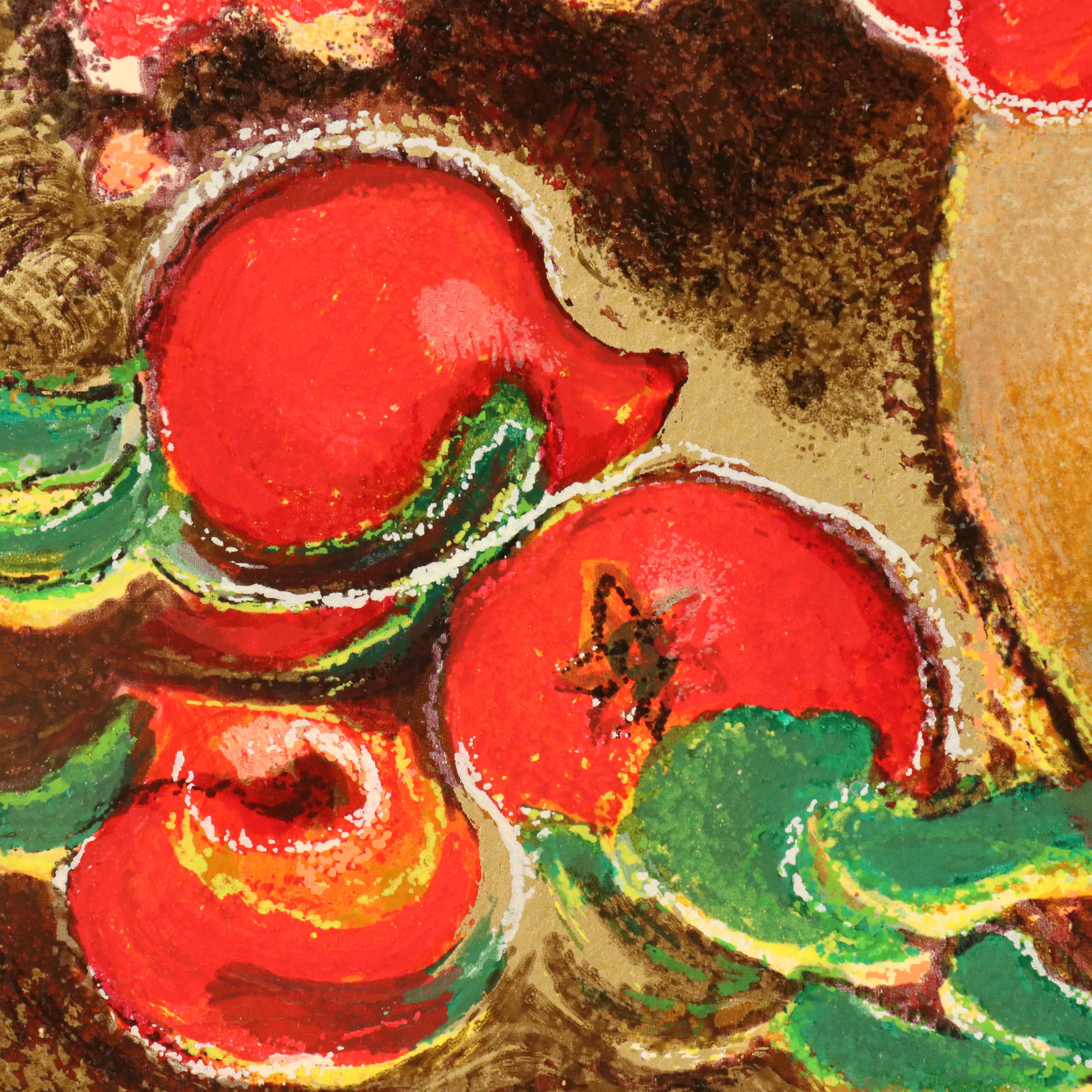 Zule Moskowitz Serigraph "Floral Vase"