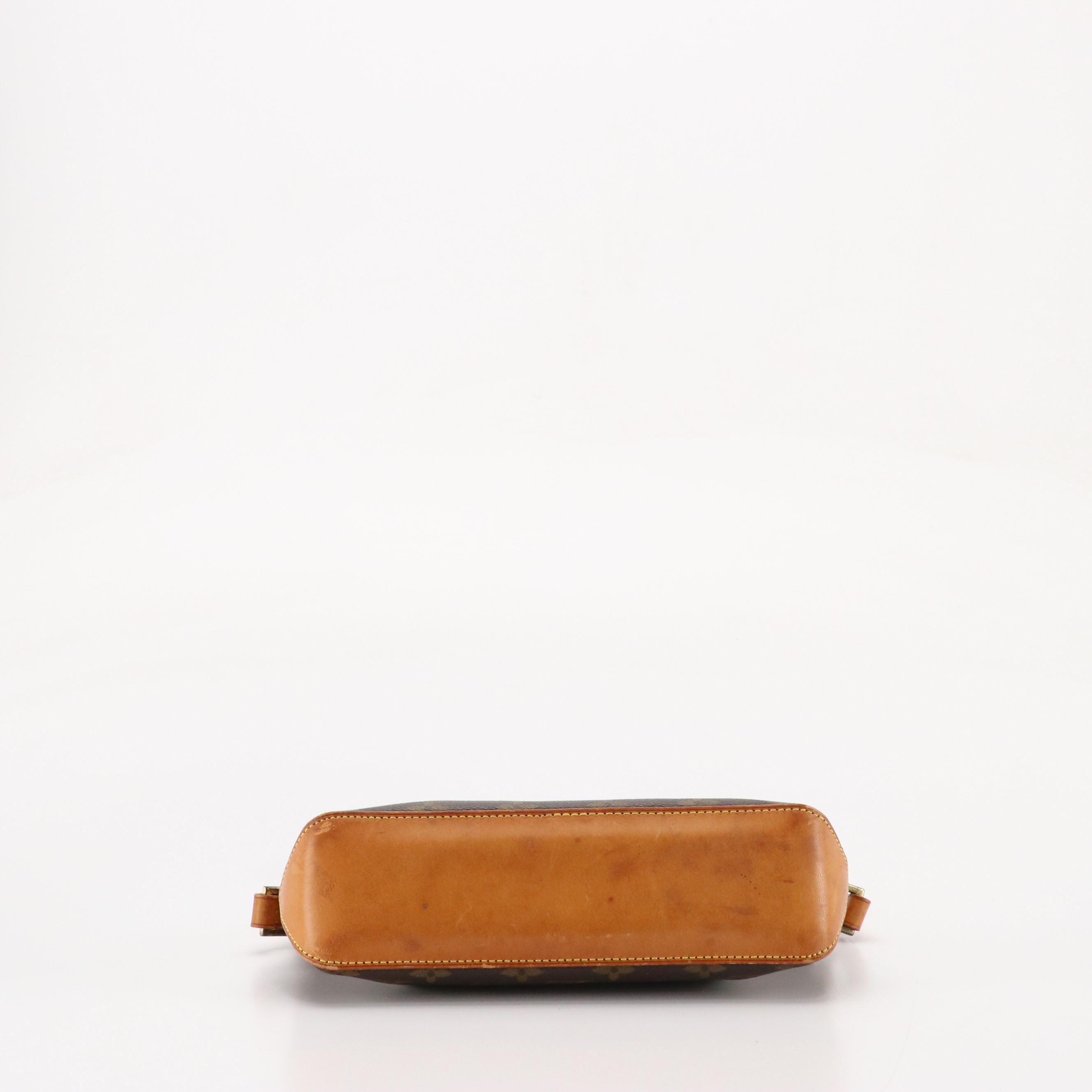 Louis Vuitton Trotteur Shoulder Bag in Monogram Canvas and Leather Trim