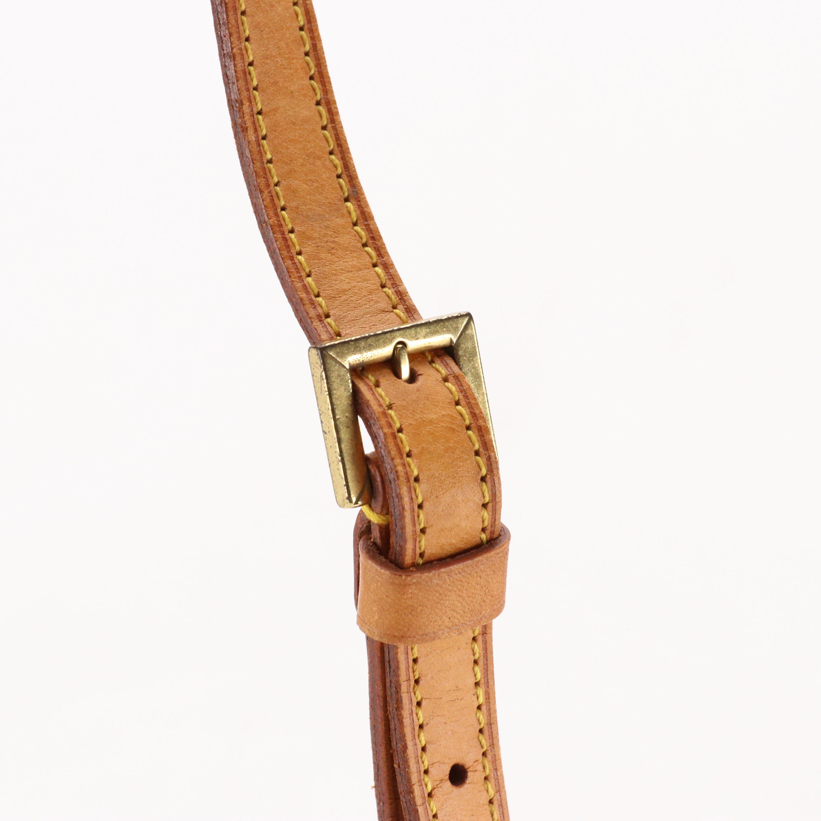 Louis Vuitton Trotteur Shoulder Bag in Monogram Canvas and Leather Trim