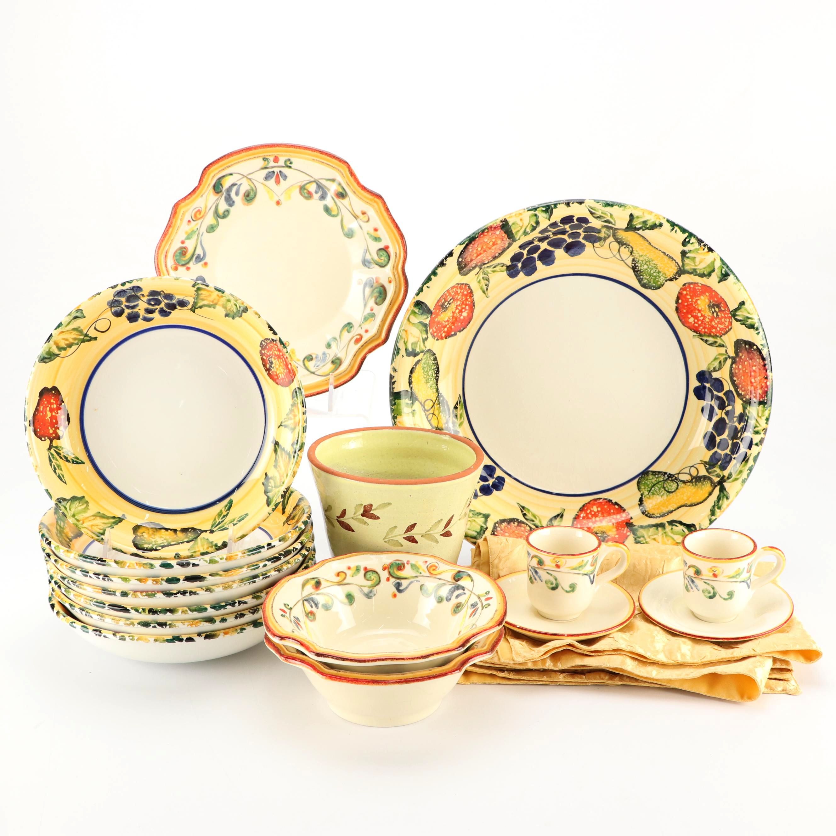 Sur la Table Dinnerware with Other Ceramic Bowls and Planter