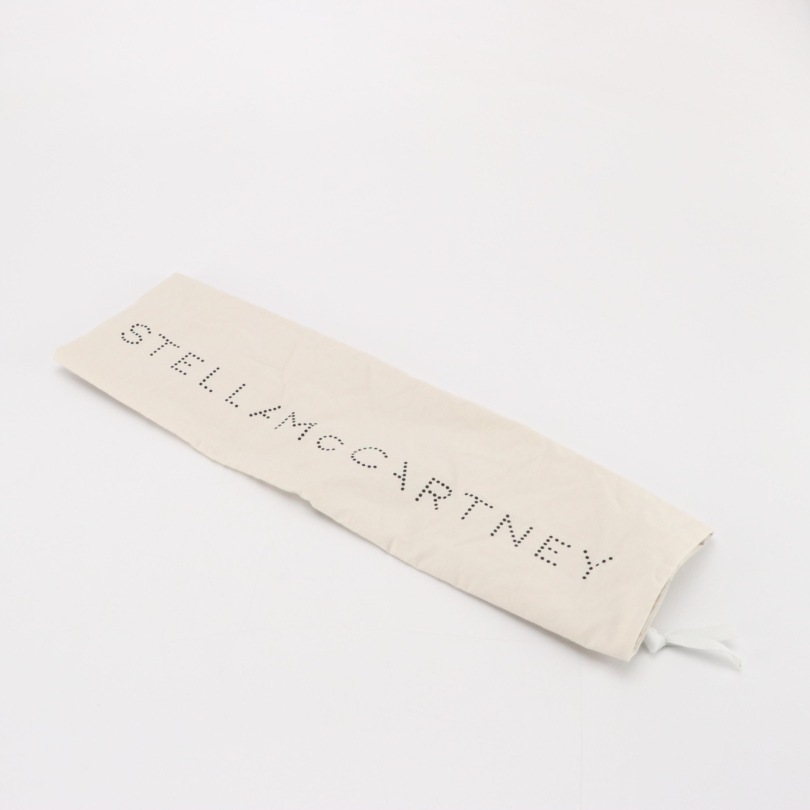 Stella Mccartney Large Falabella Chain Strap Bag in Shaggy Deer Faux-Suede