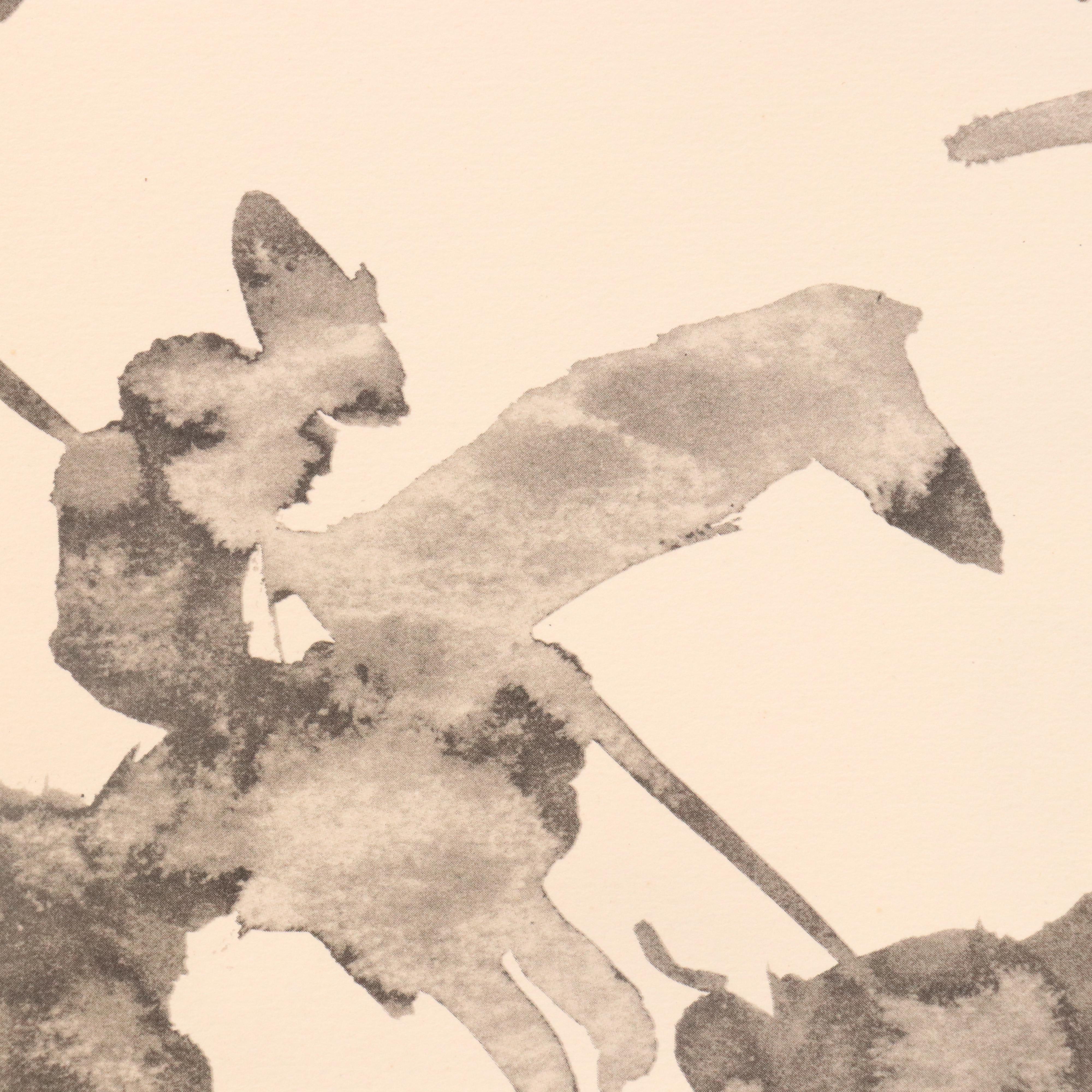 Halftone After Pablo Picasso from "Toros y Toreros" Series