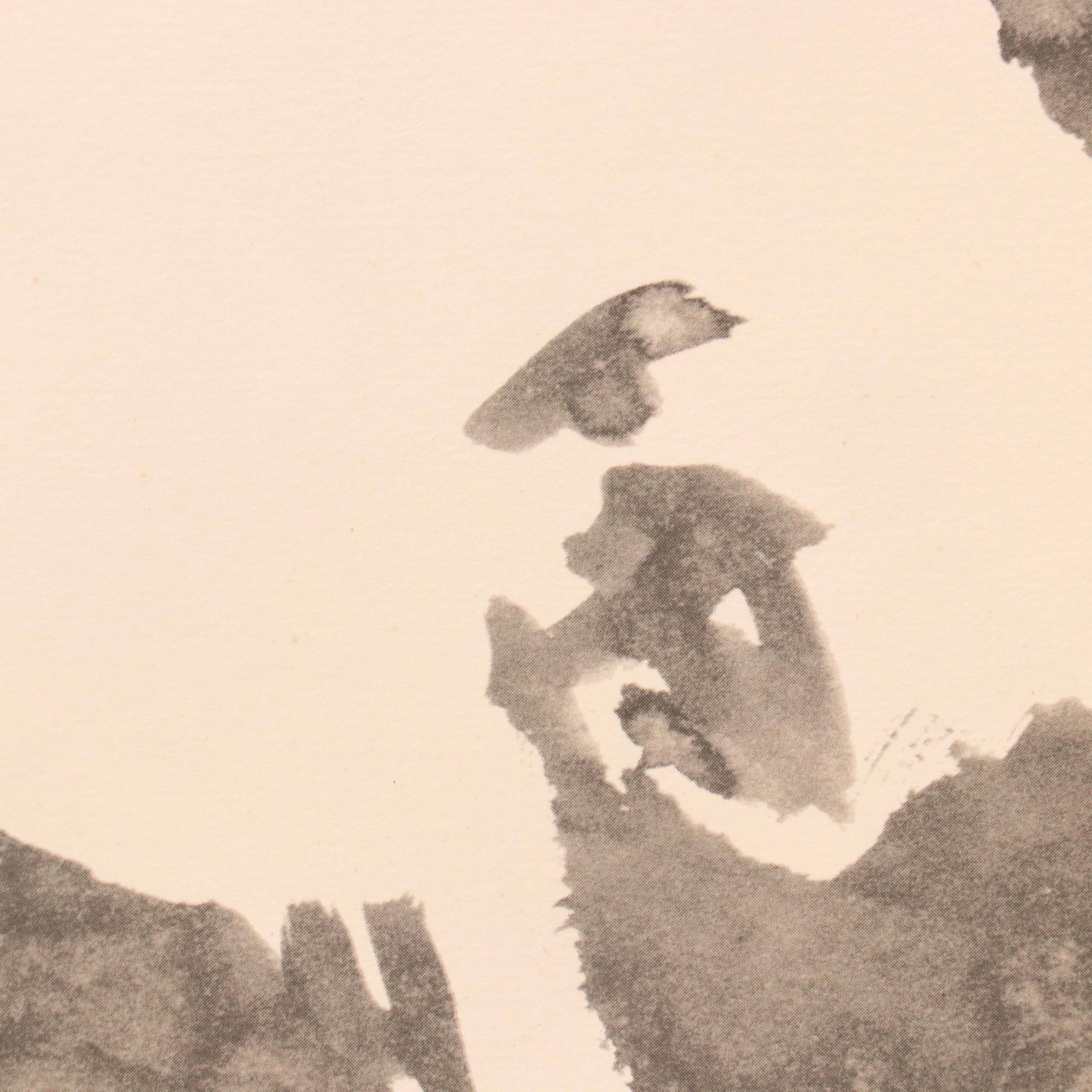 Halftone After Pablo Picasso from "Toros y Toreros" Series