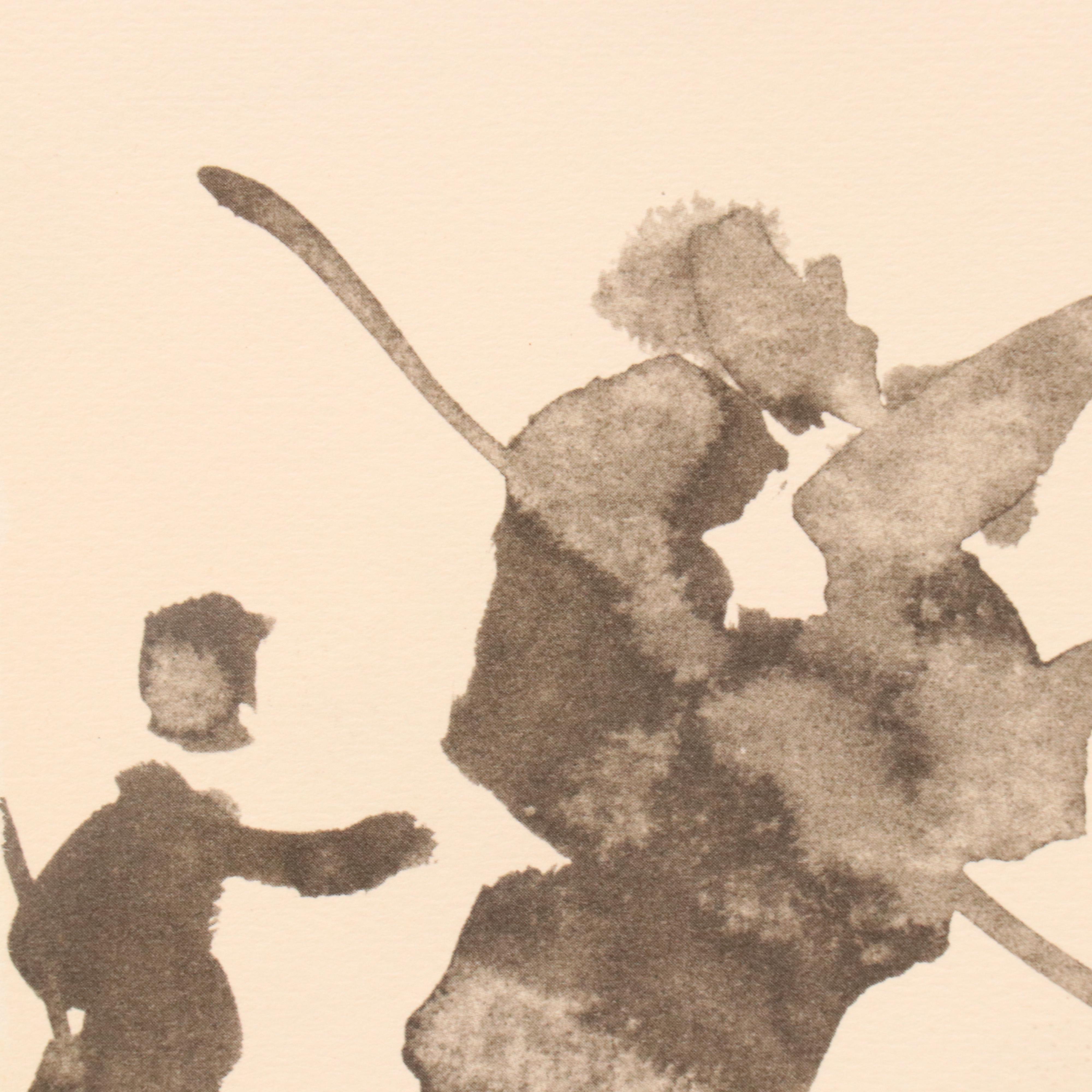 Halftone After Pablo Picasso from "Toros y Toreros" Series