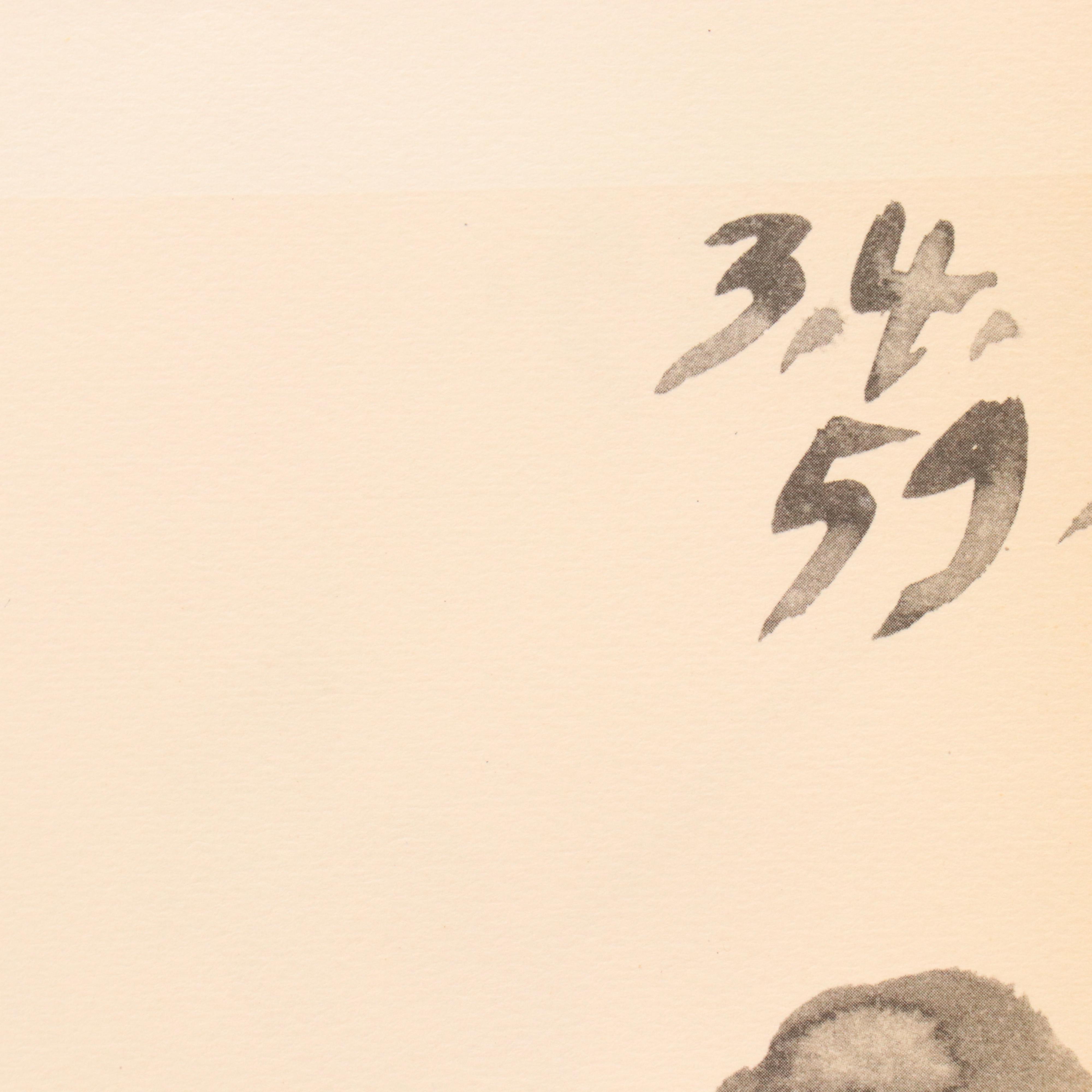 Halftone After Pablo Picasso from "Toros y Toreros" Series