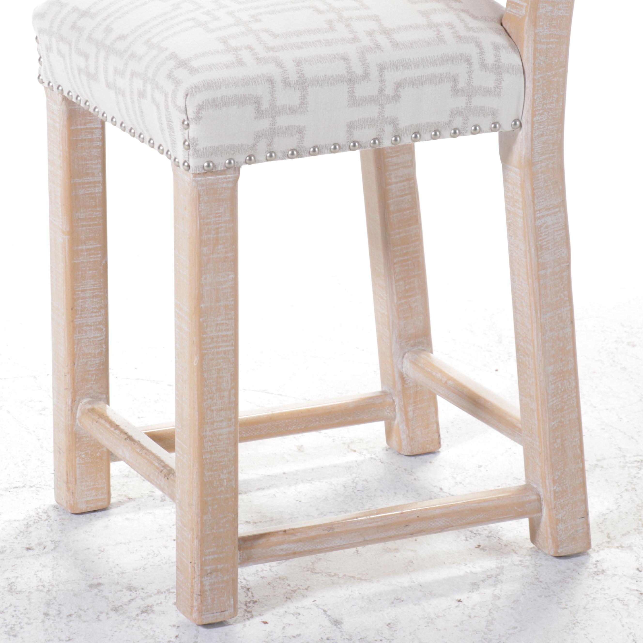 Set of Three Contemporary Barstools