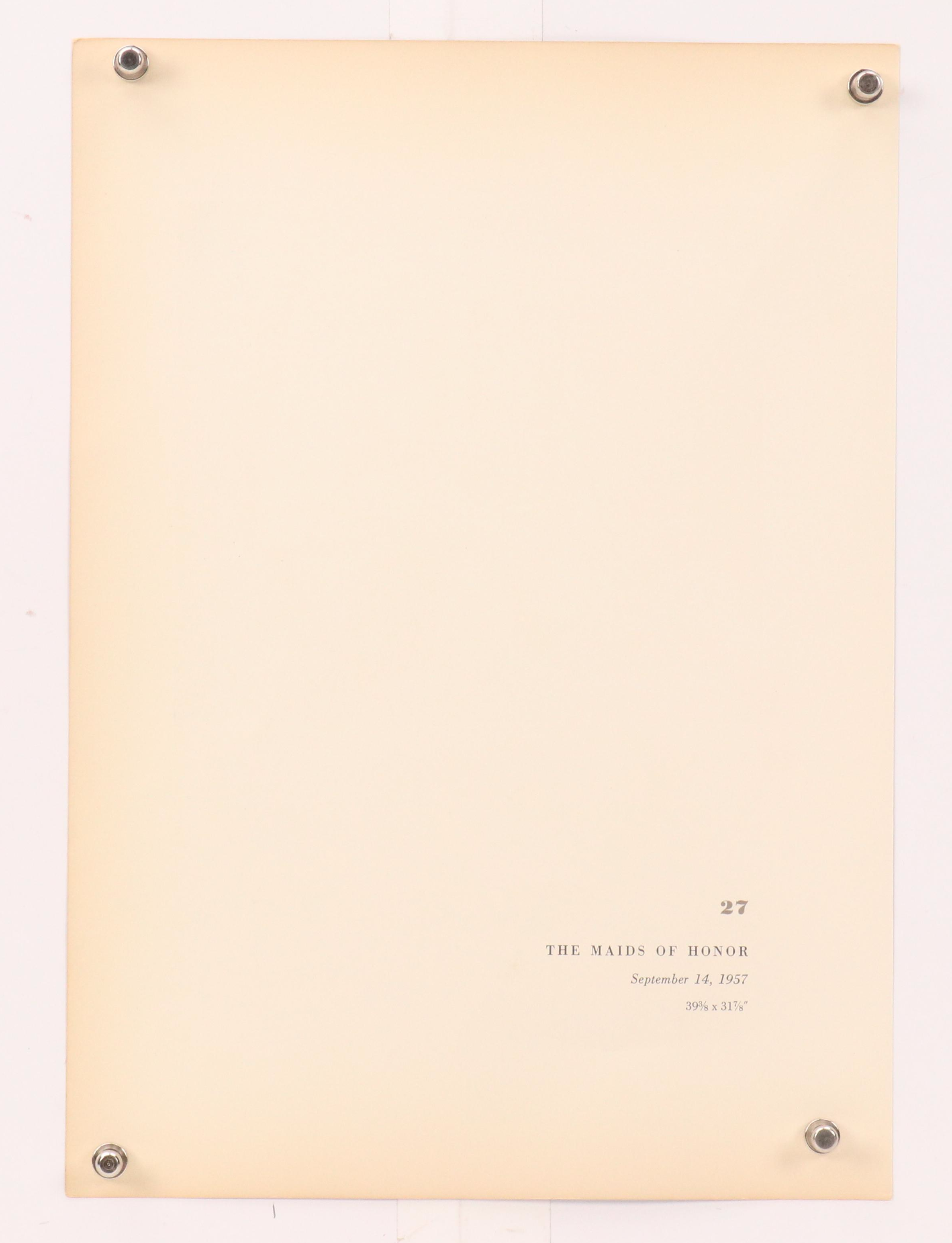 Giclée After Pablo Picasso "The Maids of Honor"