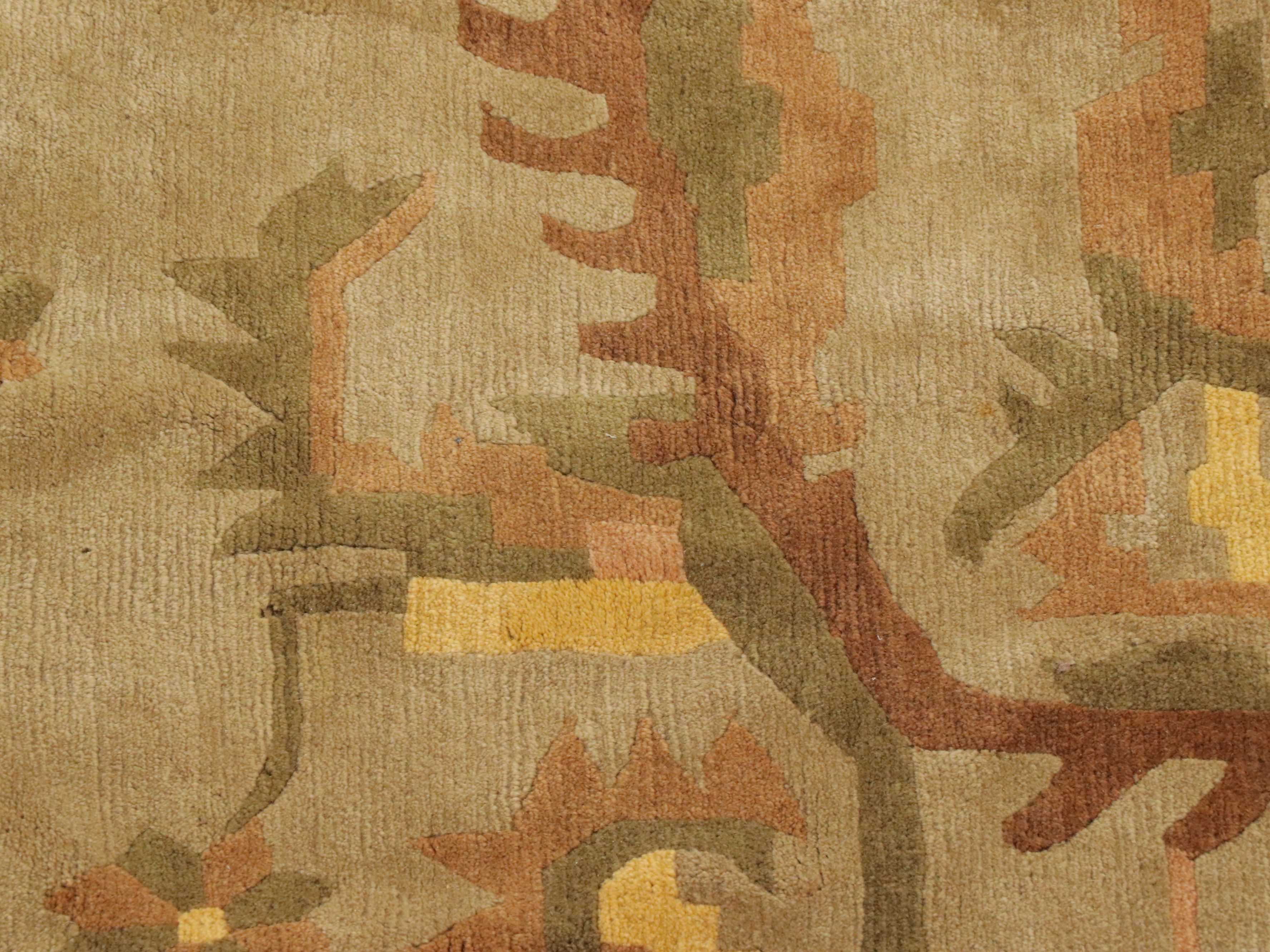 10'10 x 12'2 Hand-Knotted Nepalese Room Sized Rug