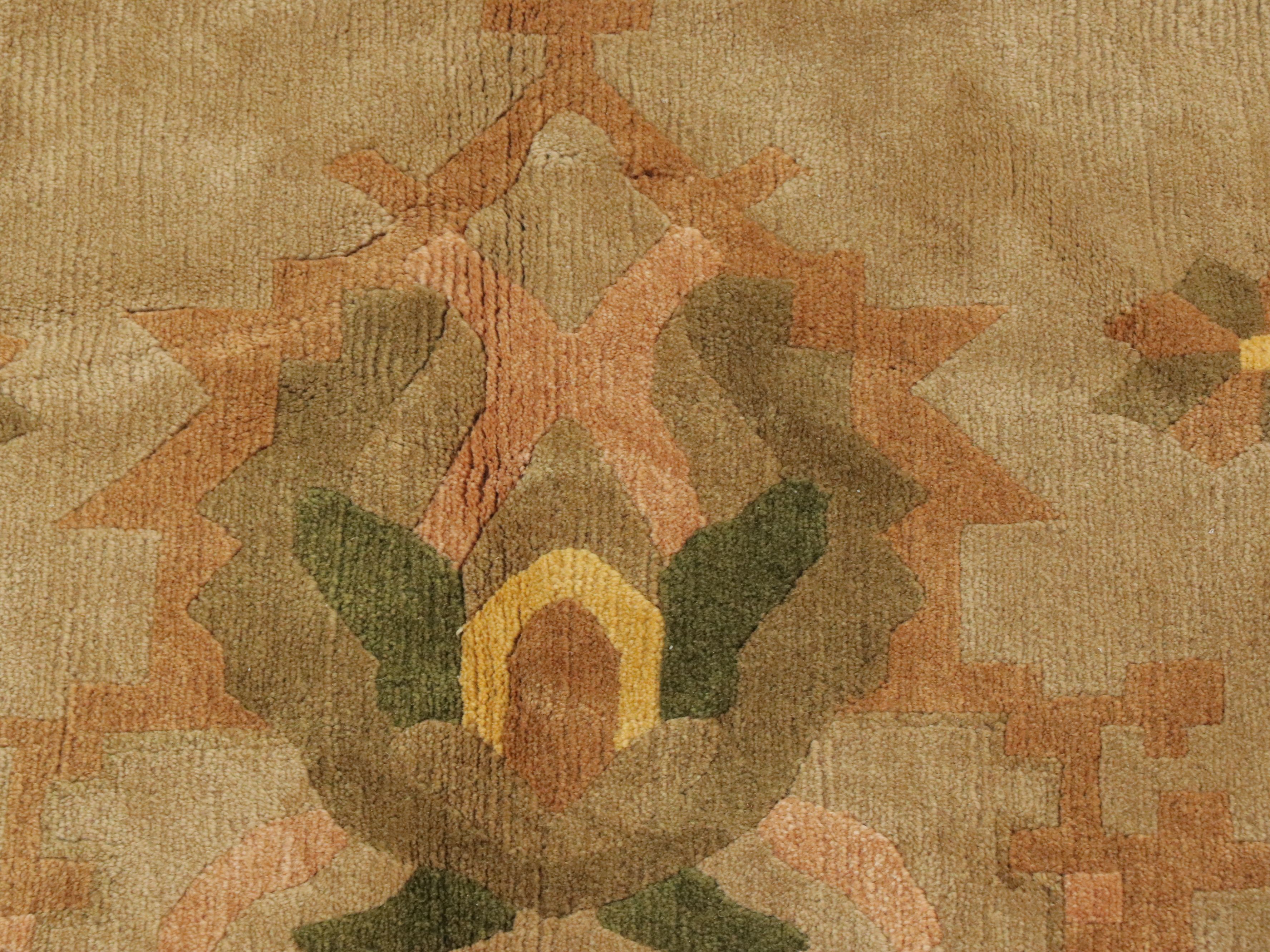 10'10 x 12'2 Hand-Knotted Nepalese Room Sized Rug