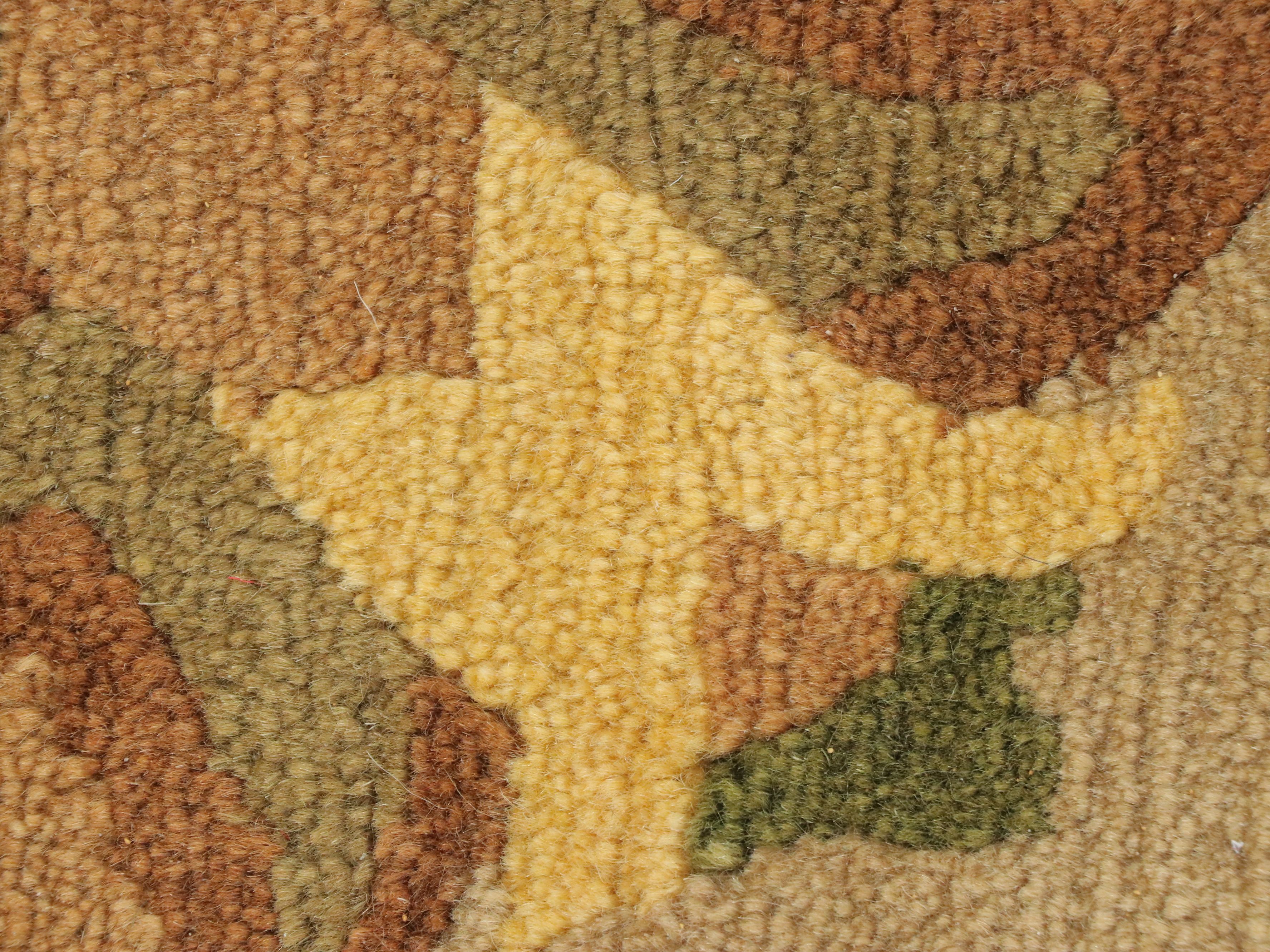 10'10 x 12'2 Hand-Knotted Nepalese Room Sized Rug