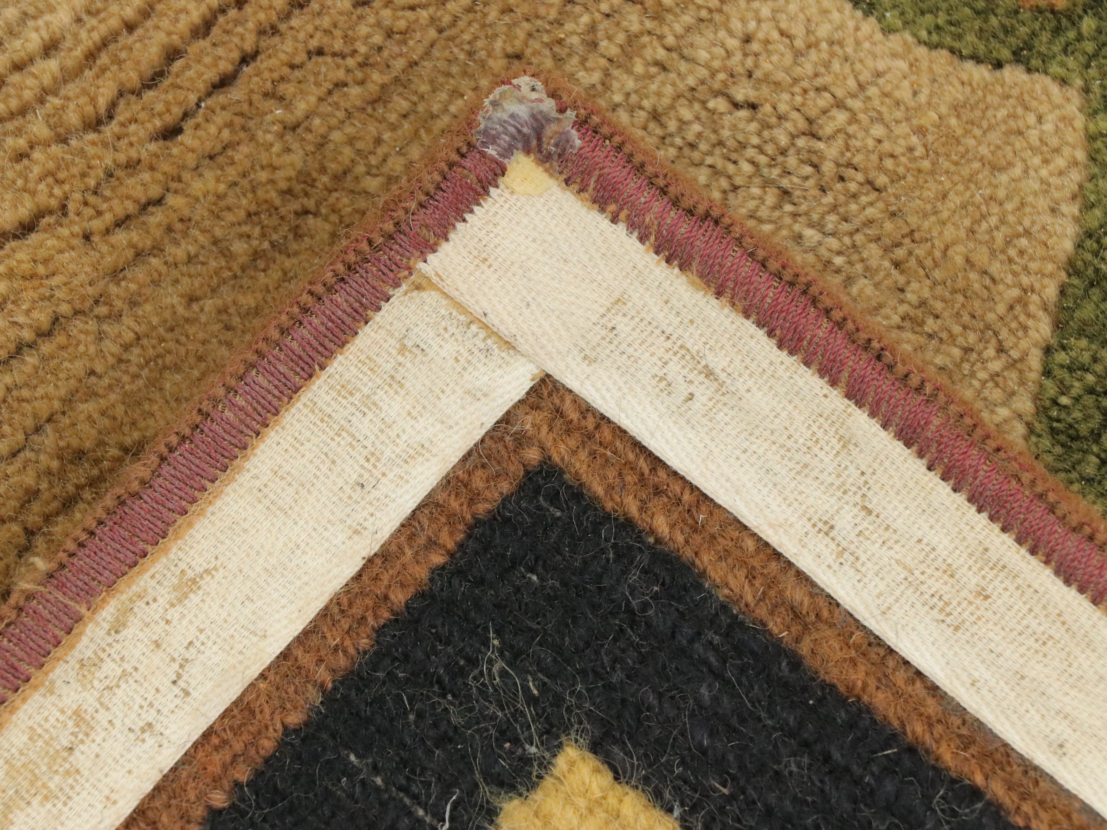 10'10 x 12'2 Hand-Knotted Nepalese Room Sized Rug