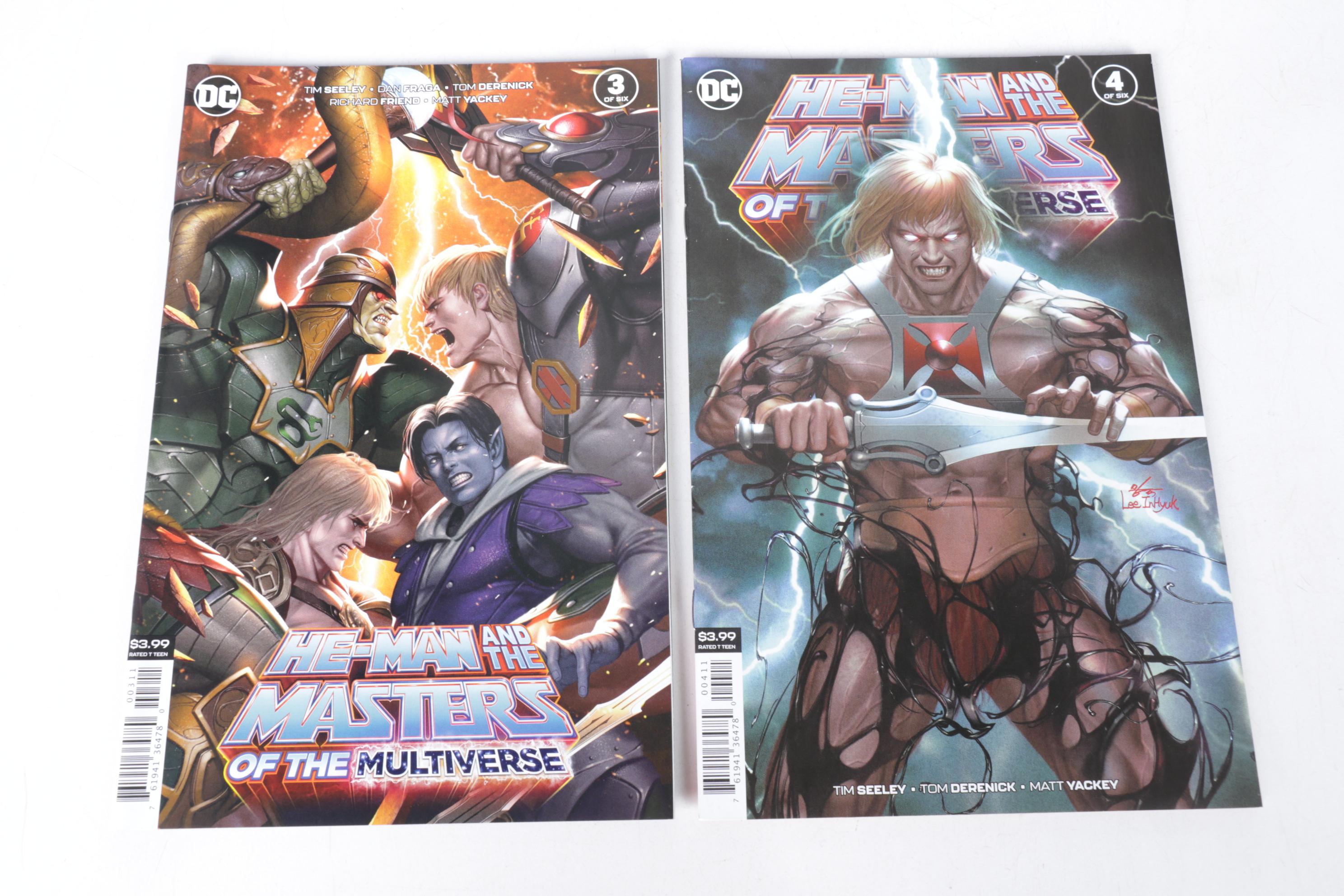 DC Comics Featuring He-Man, Scooby-Doo & Other Comic Collections