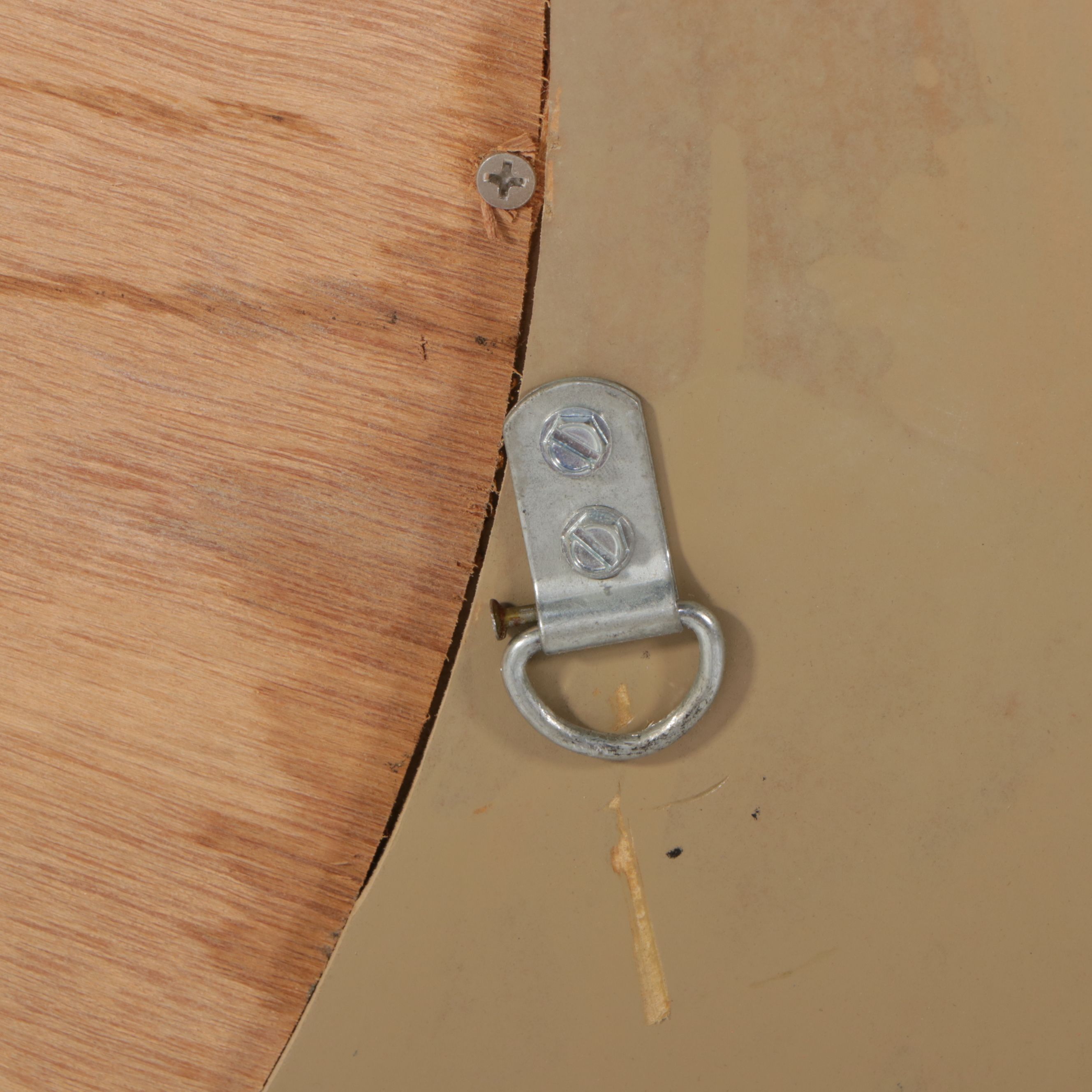 Directoire Style Antiqued Glass Sunburst Mirror