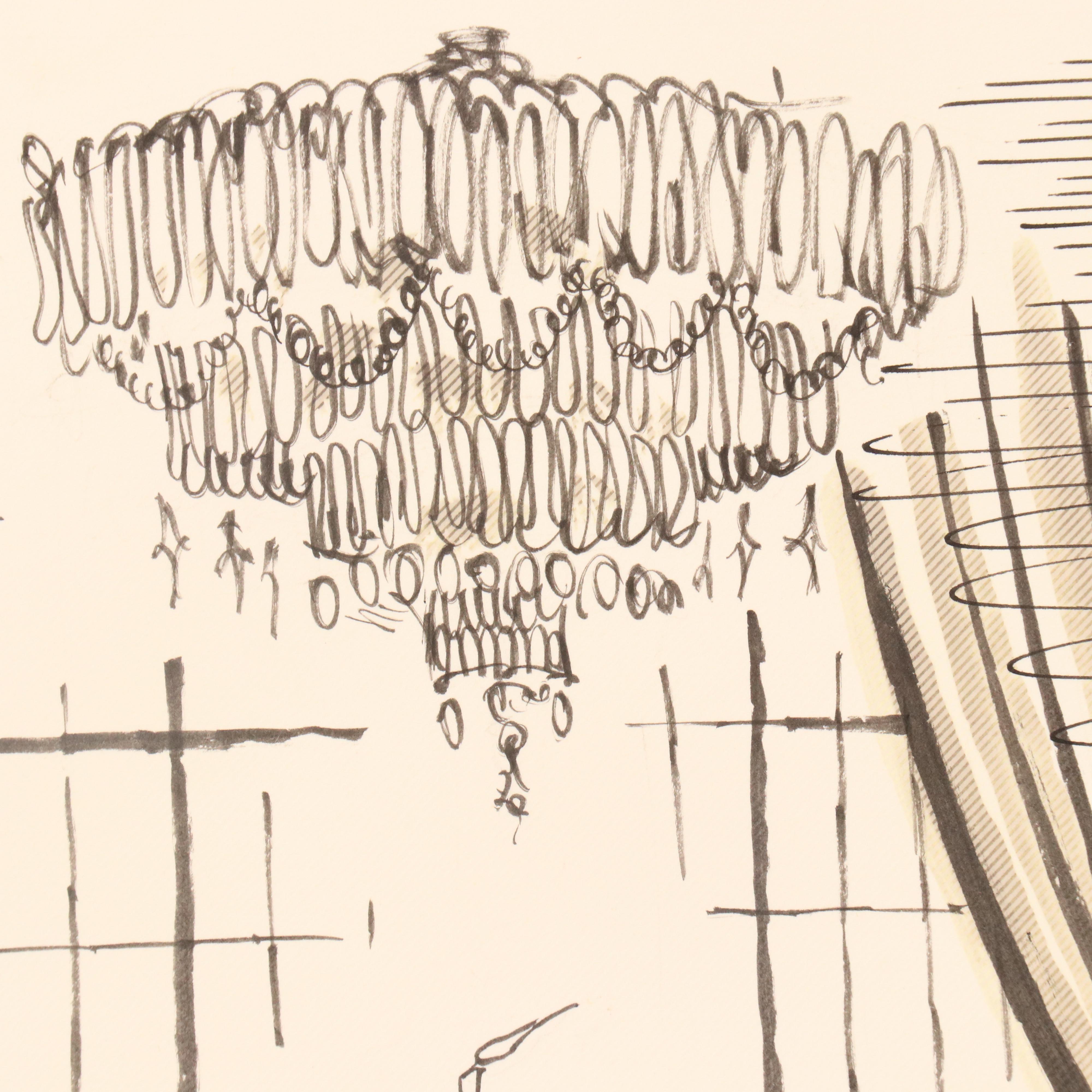 Jim Borgman Cincinnati Enquirer Ink Political Cartoon Illustration, 1984