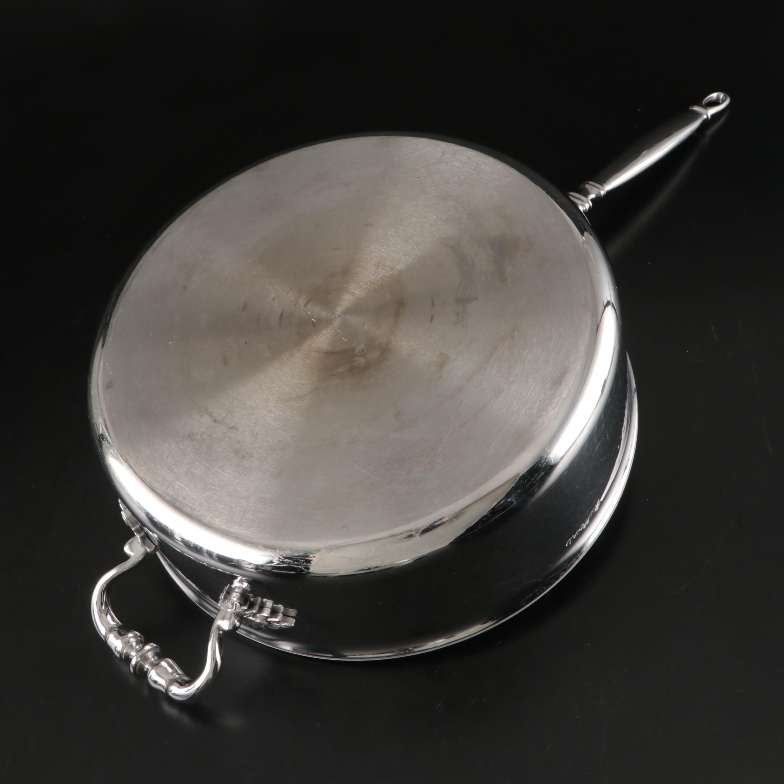 Ruffoni Opus Prima Hammered Stainless Steel Saucepans and Sauté Pan