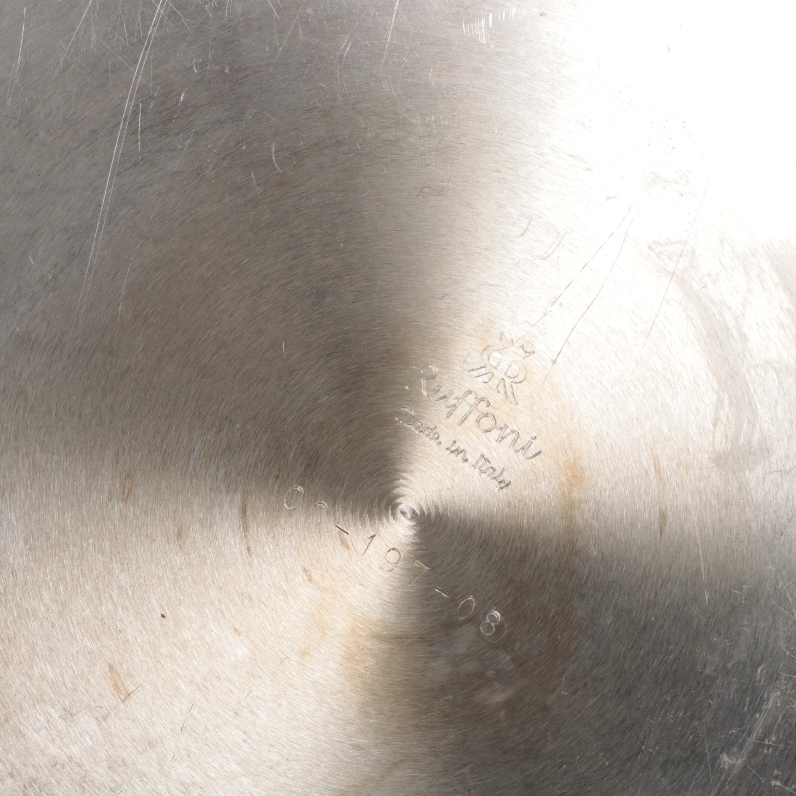 Ruffoni Opus Prima Hammered Stainless Steel Saucepans and Sauté Pan