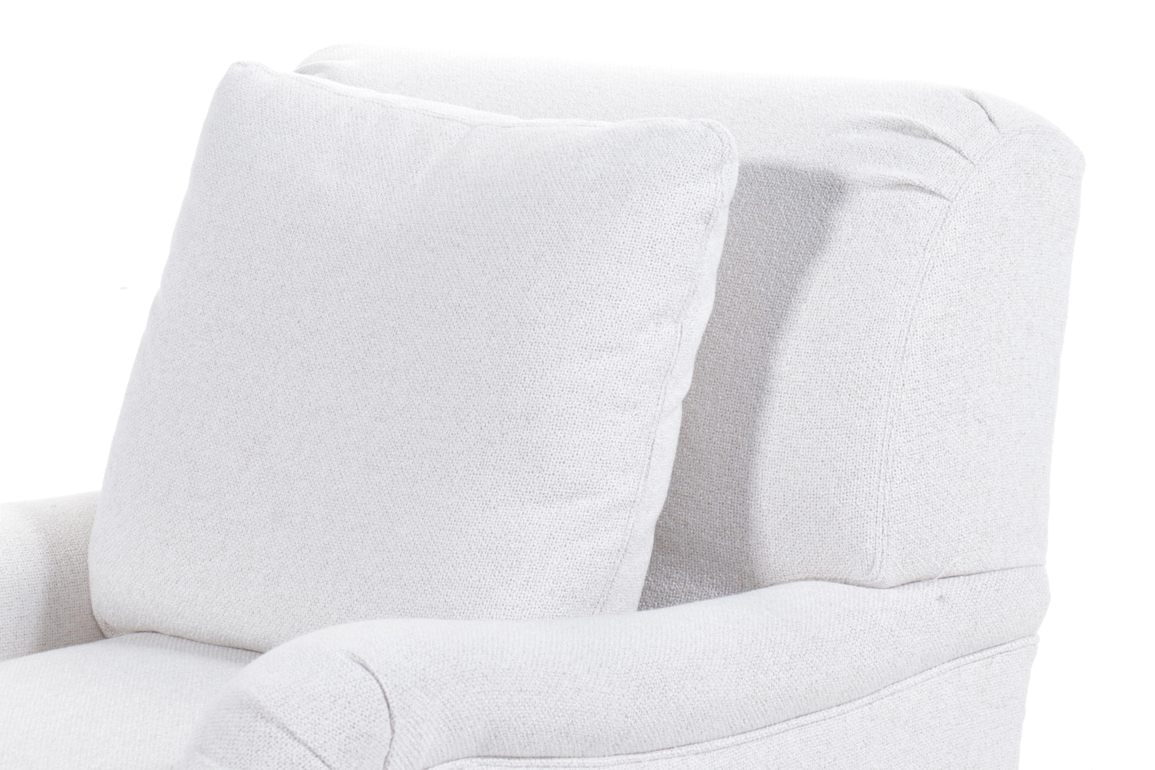 Pottery Barn Upholstered Lounge Chair