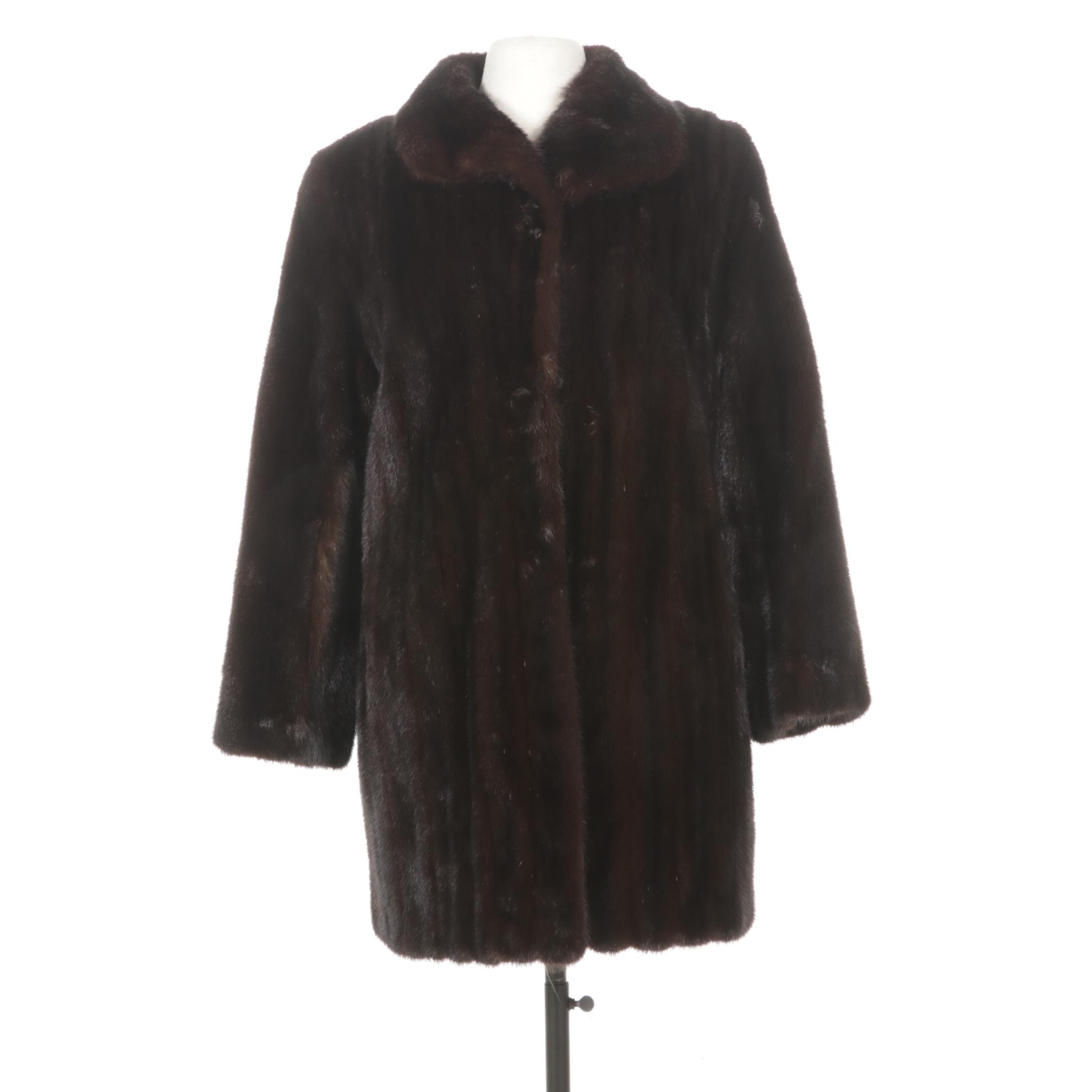 Saks Fifth Avenue Mink Fur Jacket