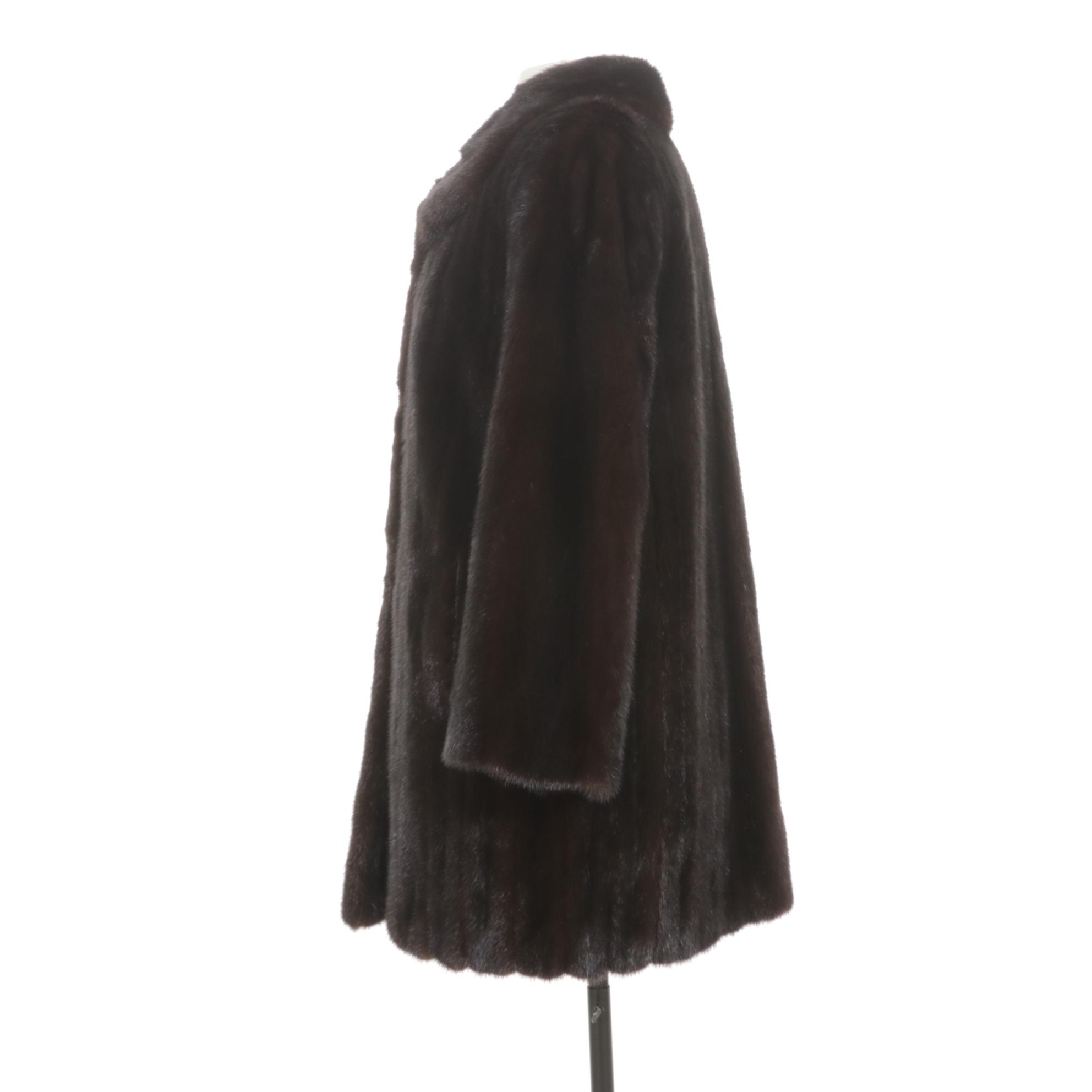 Saks Fifth Avenue Mink Fur Jacket