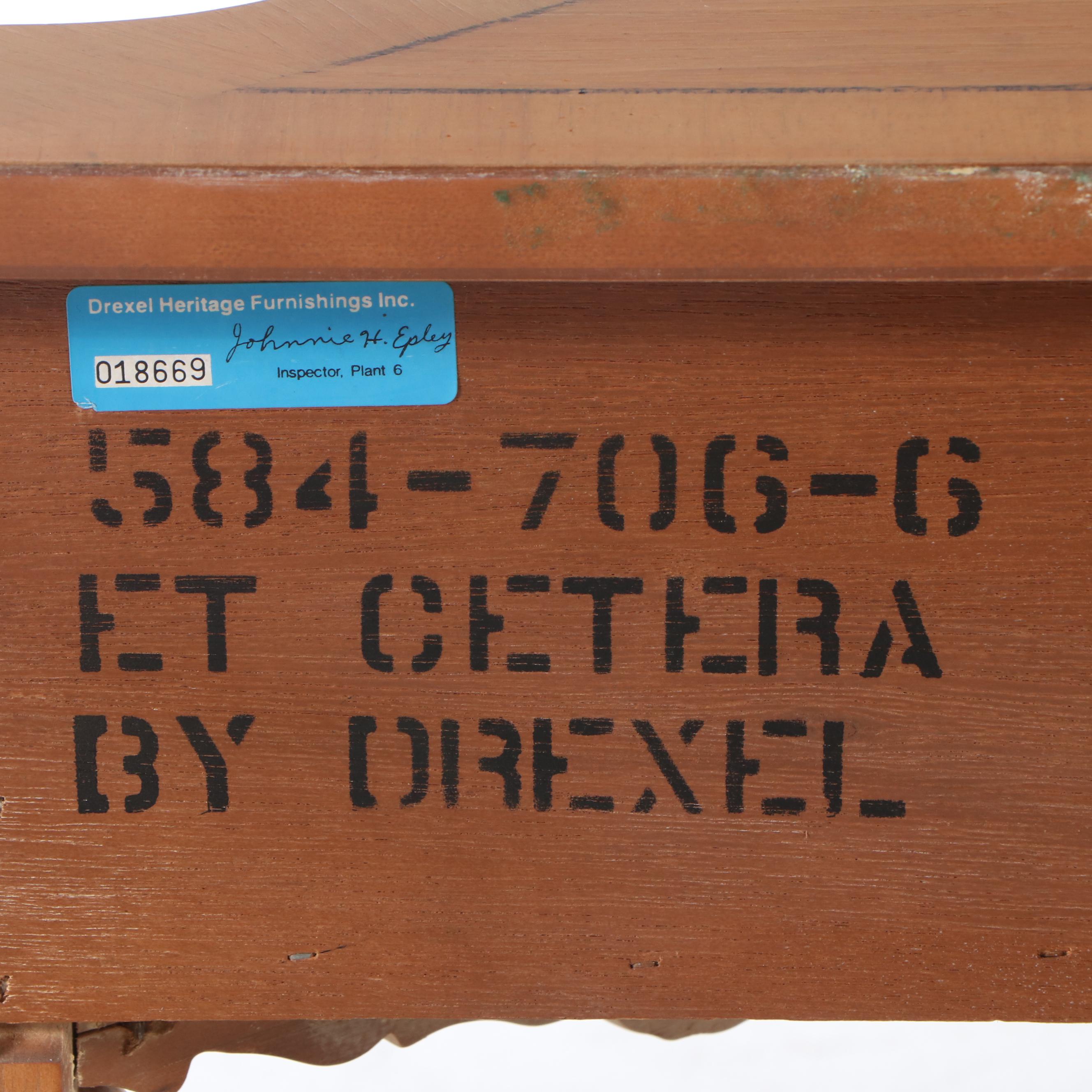 Drexel Louis XV Style Console Table