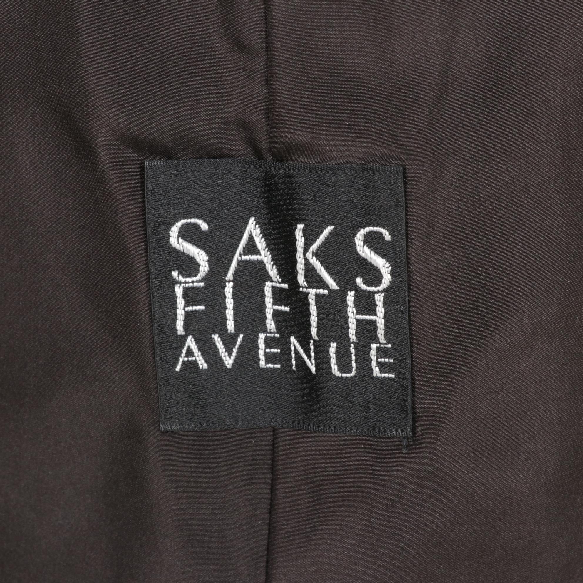 Saks Fifth Avenue Mink Fur Jacket