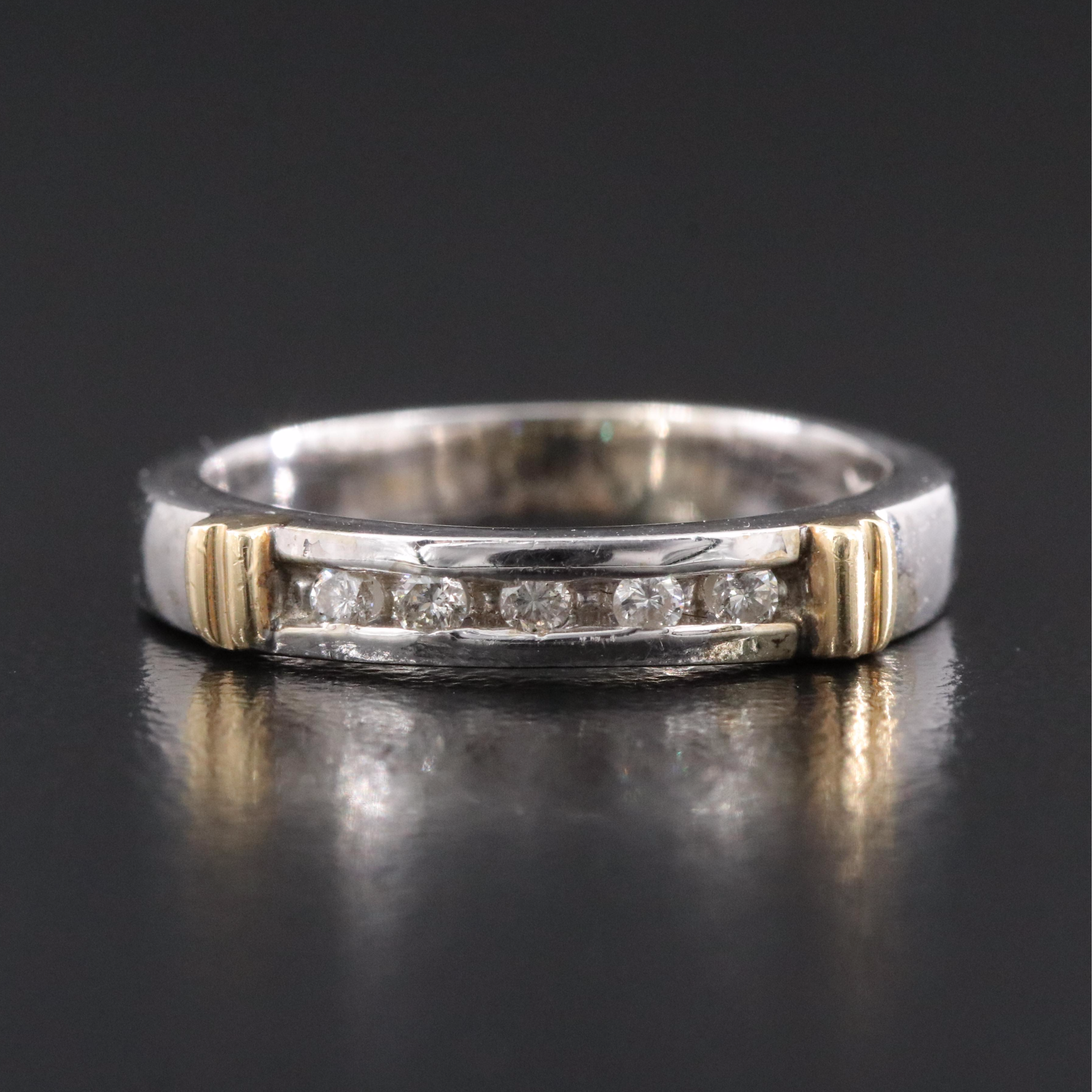 14K 0.12 CTW Diamond Ring