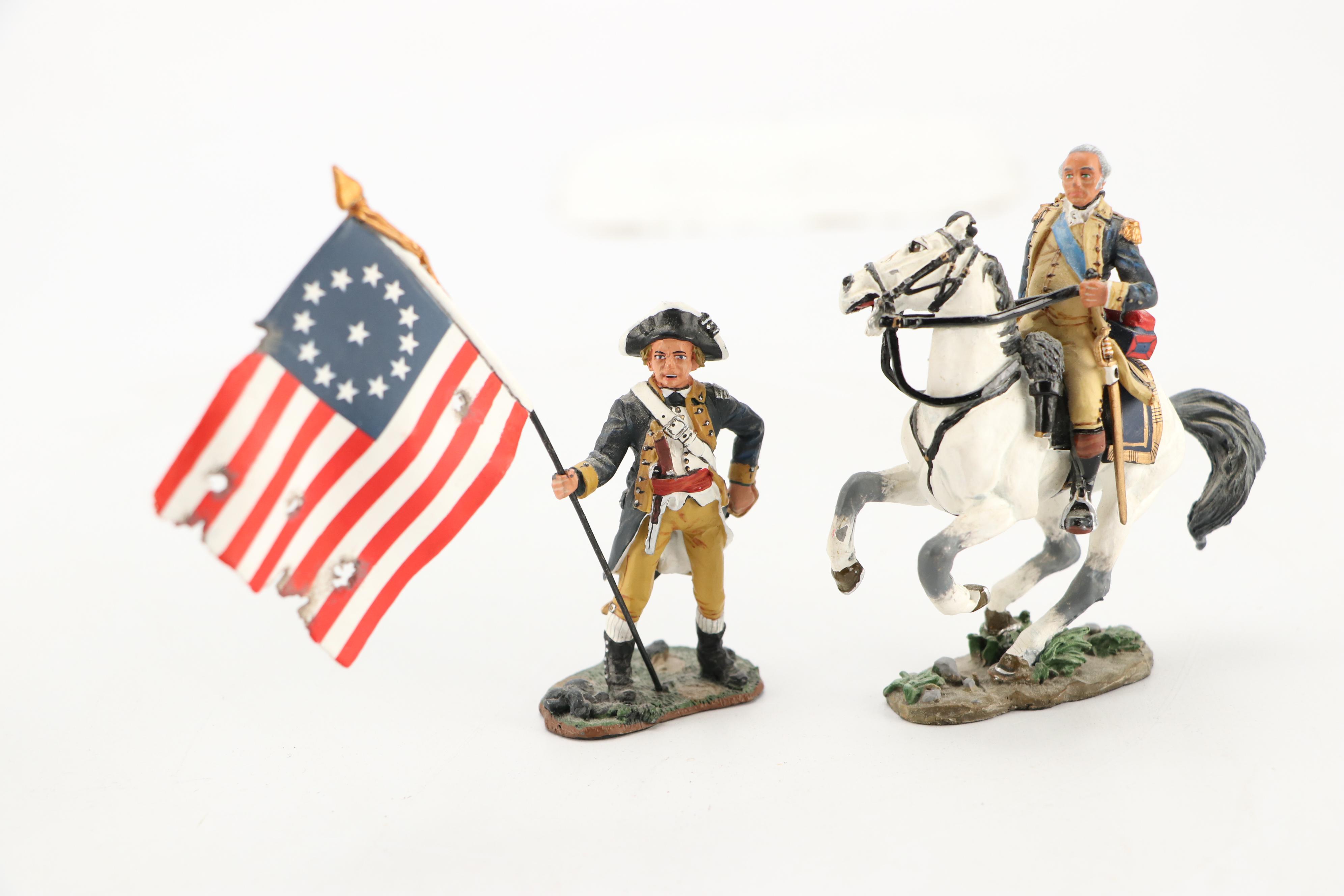 King & Country "American Revolution 1776" Metal Toy Soldiers