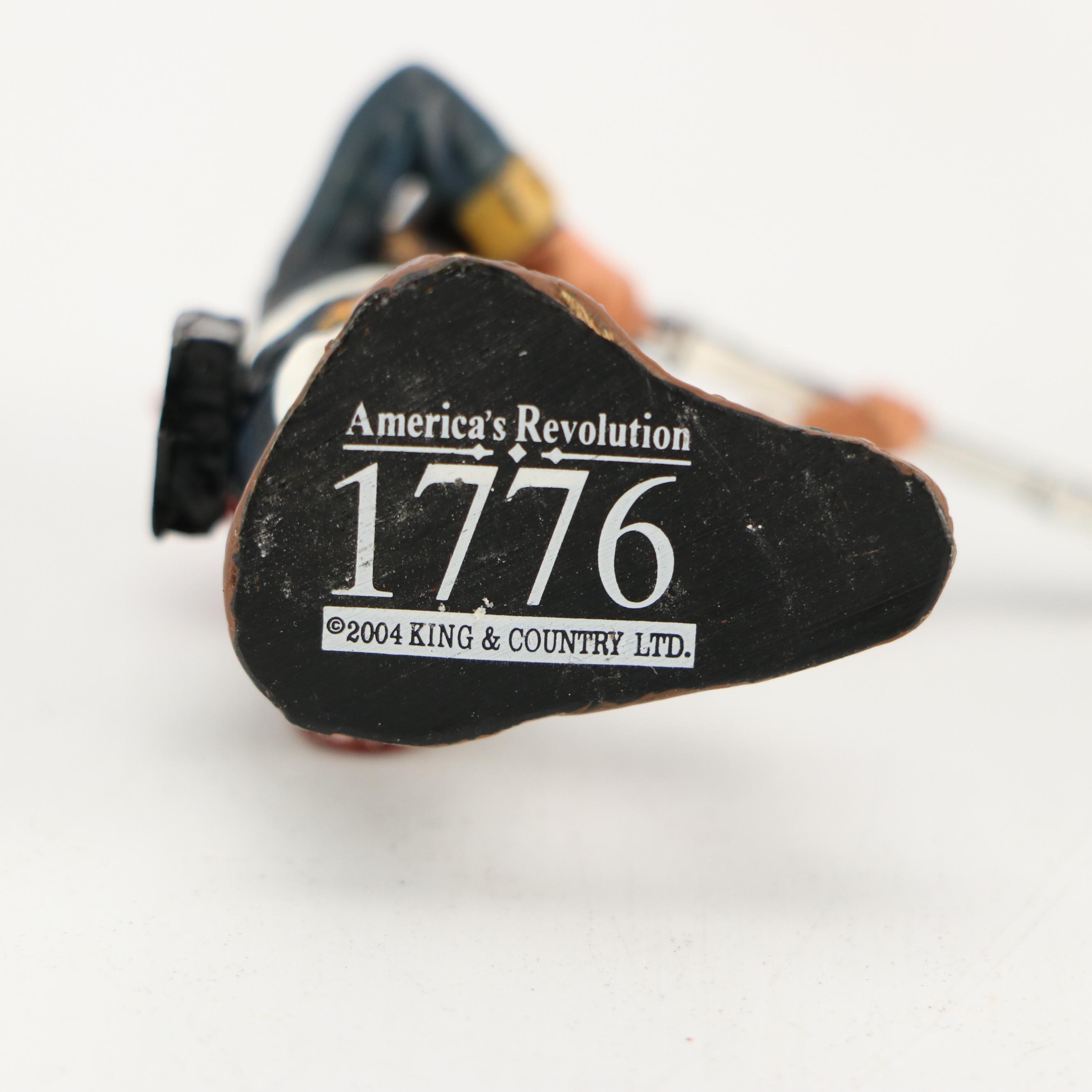 King & Country "American Revolution 1776" Metal Toy Soldiers