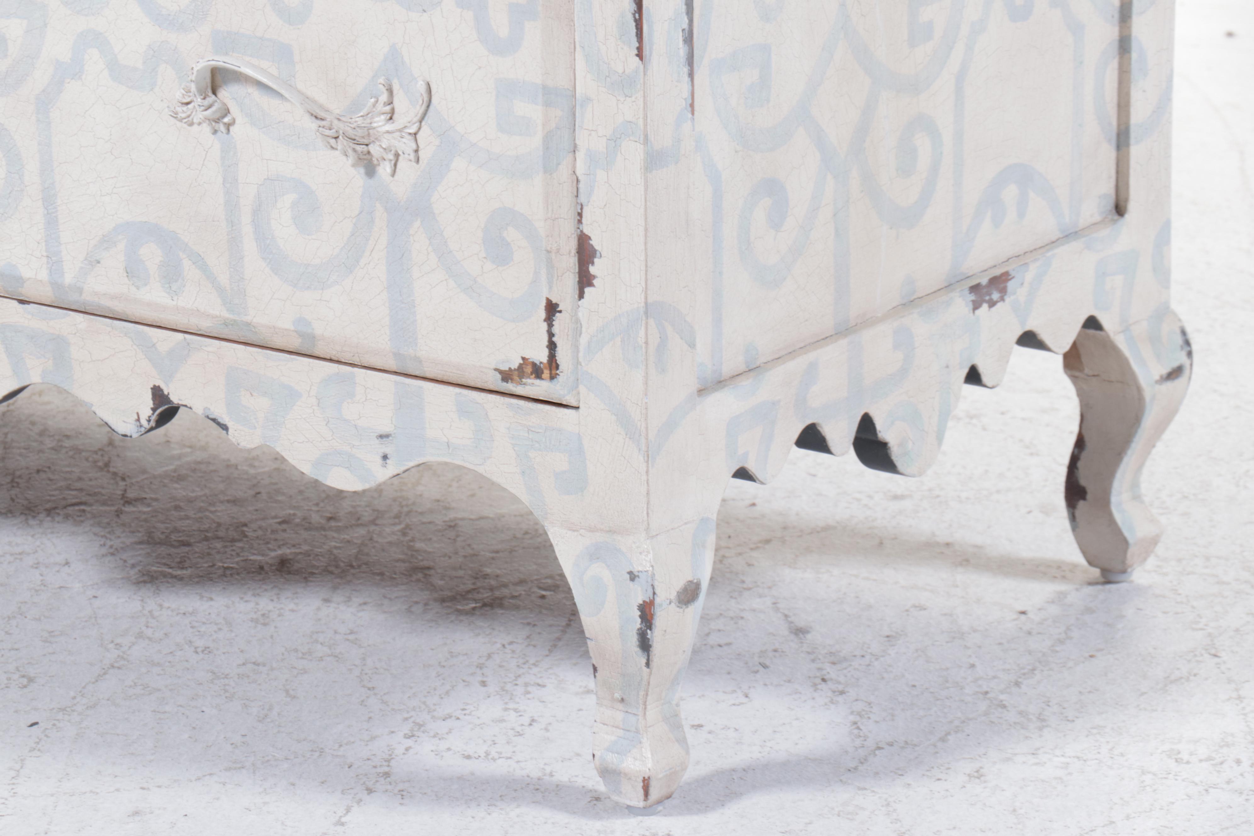 Guild Master Painted Wood Two-Drawer Chest