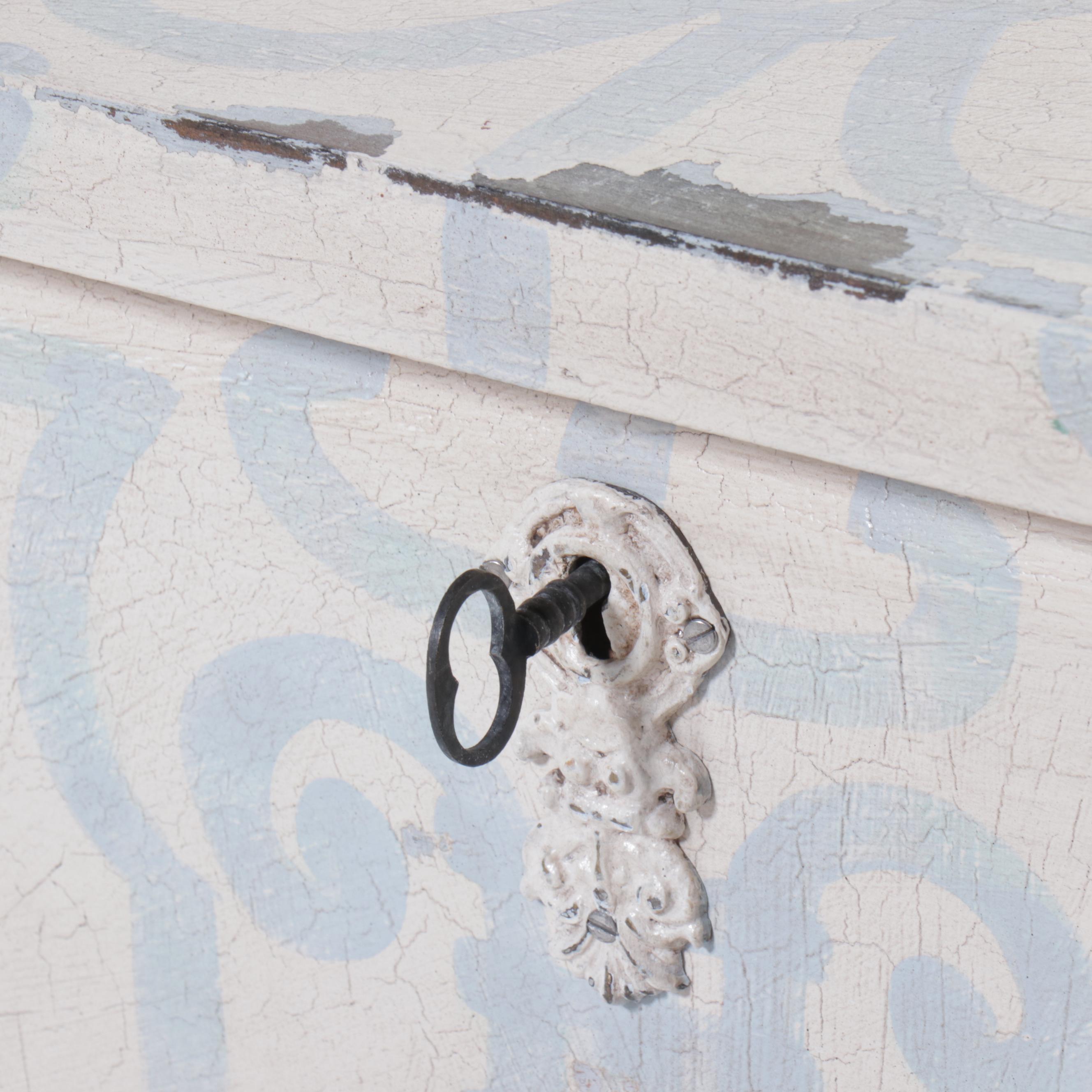 Guild Master Painted Wood Two-Drawer Chest