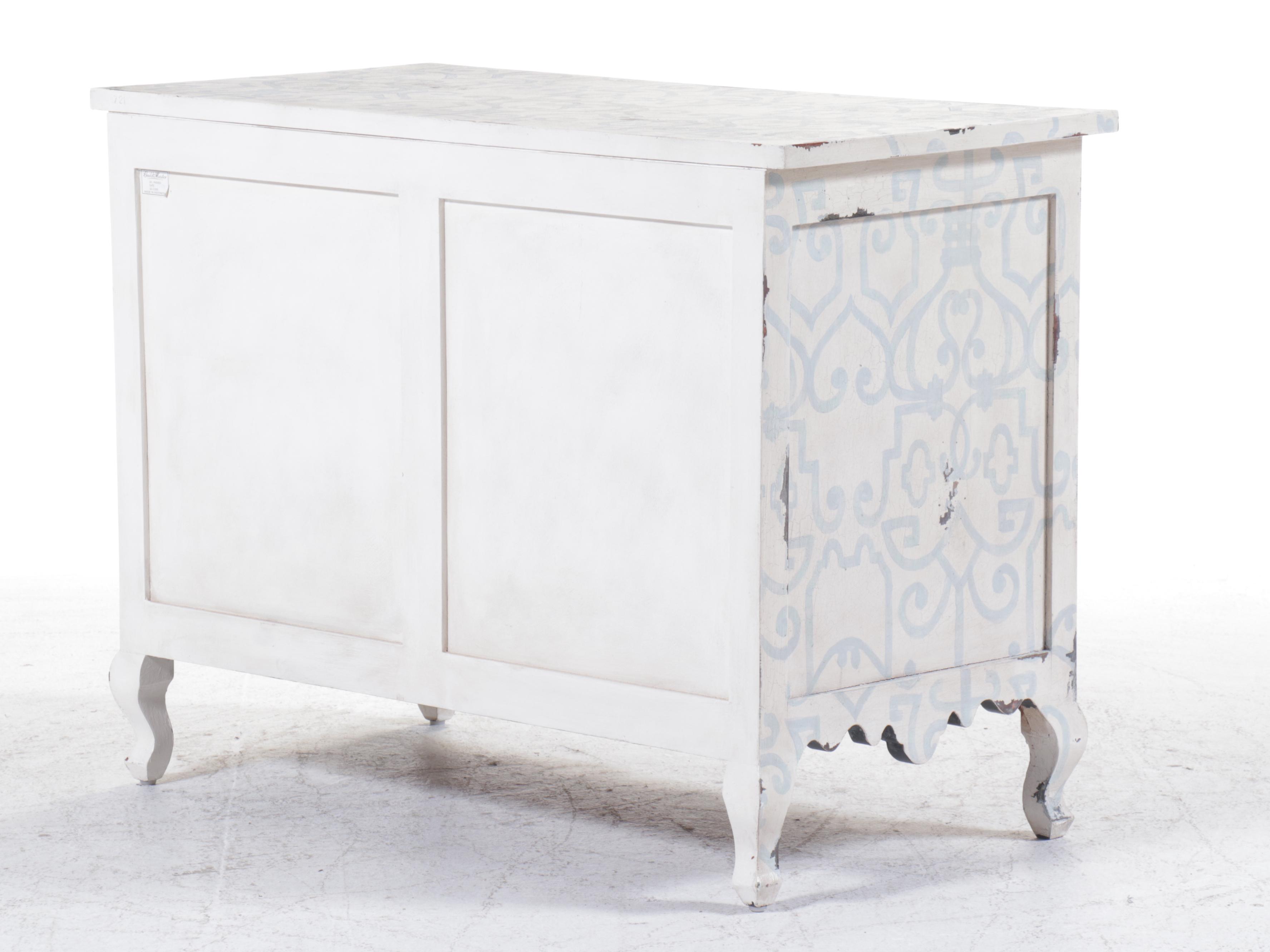 Guild Master Painted Wood Two-Drawer Chest